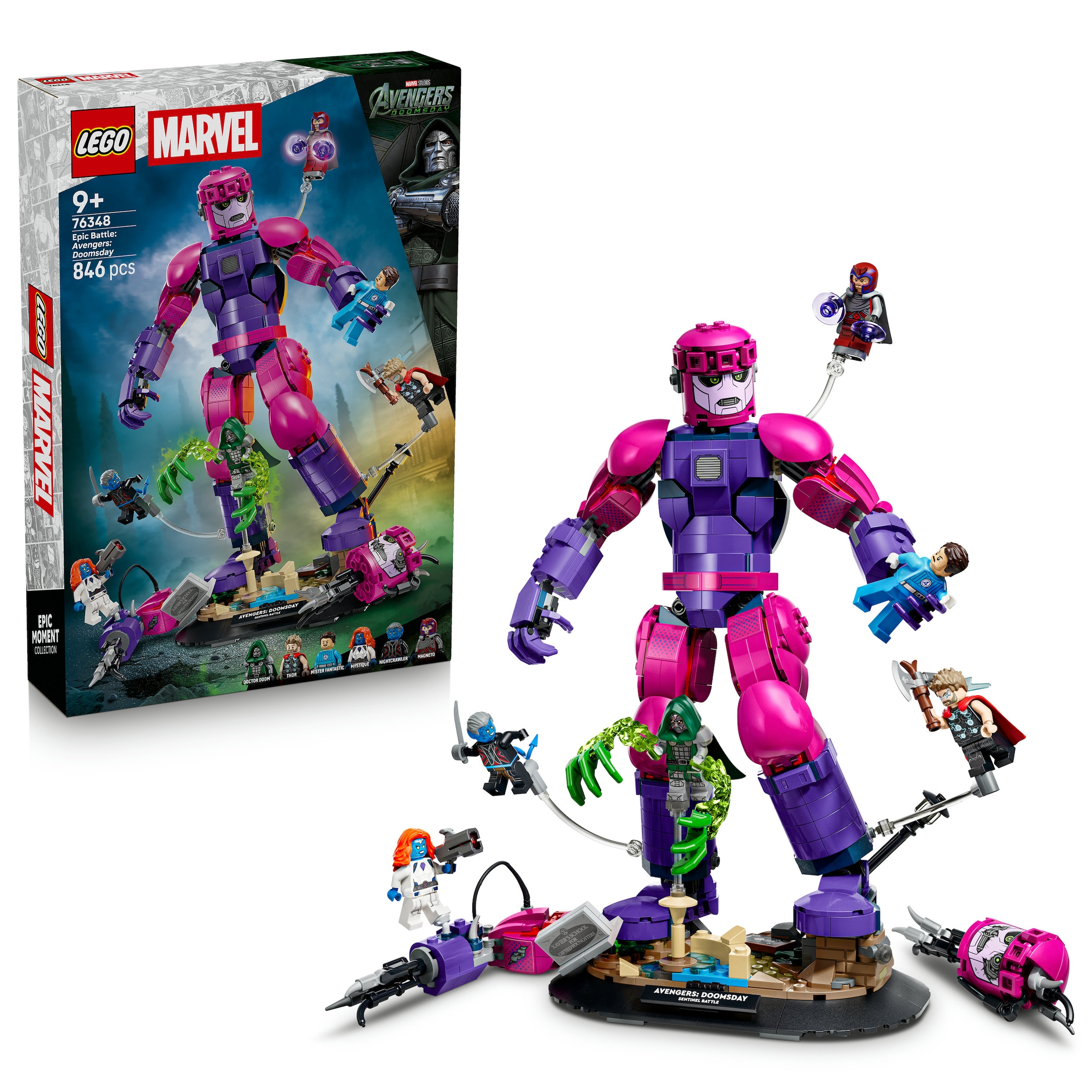 LEGO® Konstruktionsspielsteine »Legendärer Showdown: Avengers: Doomsday (76348), LEGO Super Heroes« Made in Europe
