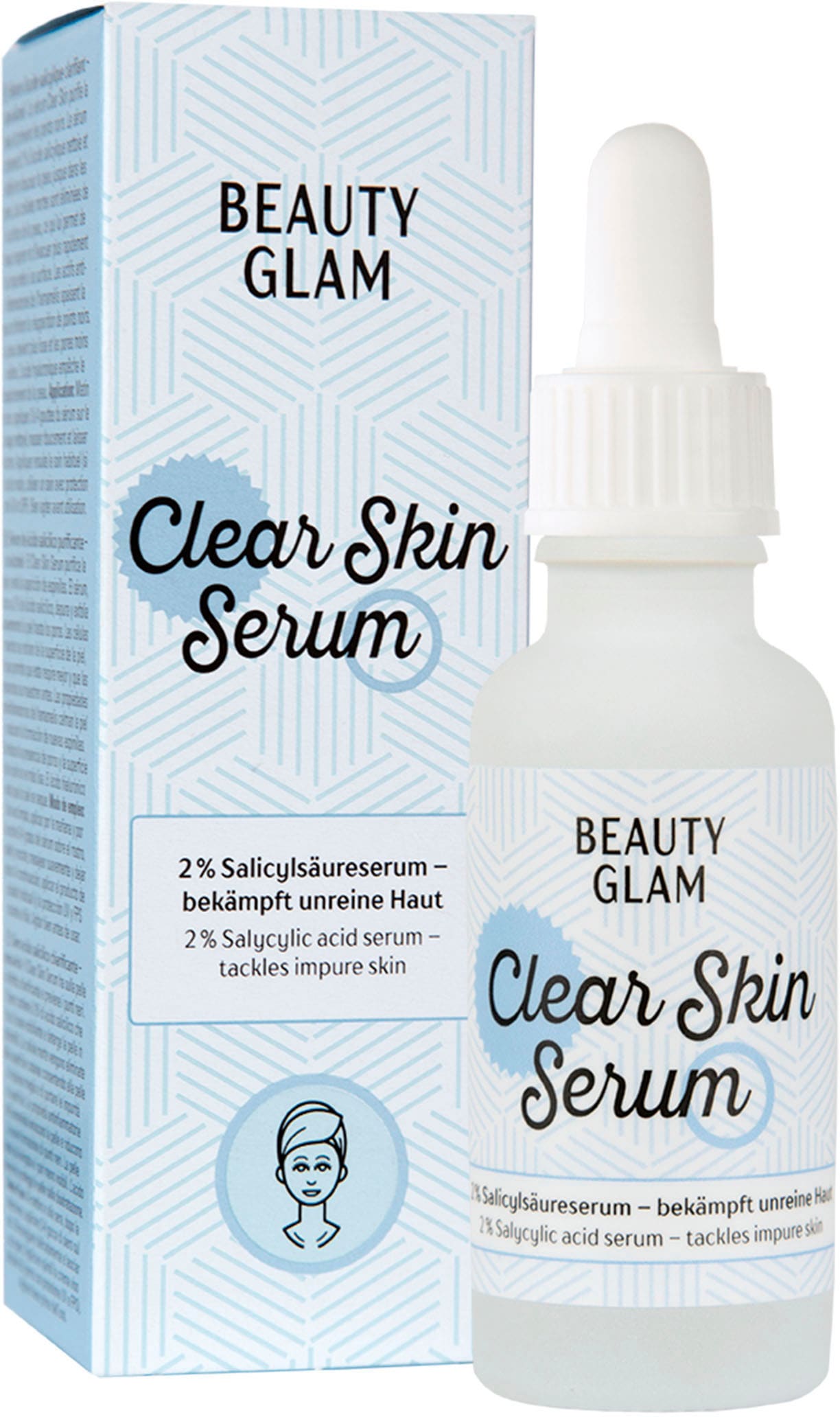 OTTO Gesichtsserum Clear Skin GLAM »Beauty kaufen im Glam Shop Serum« BEAUTY Online