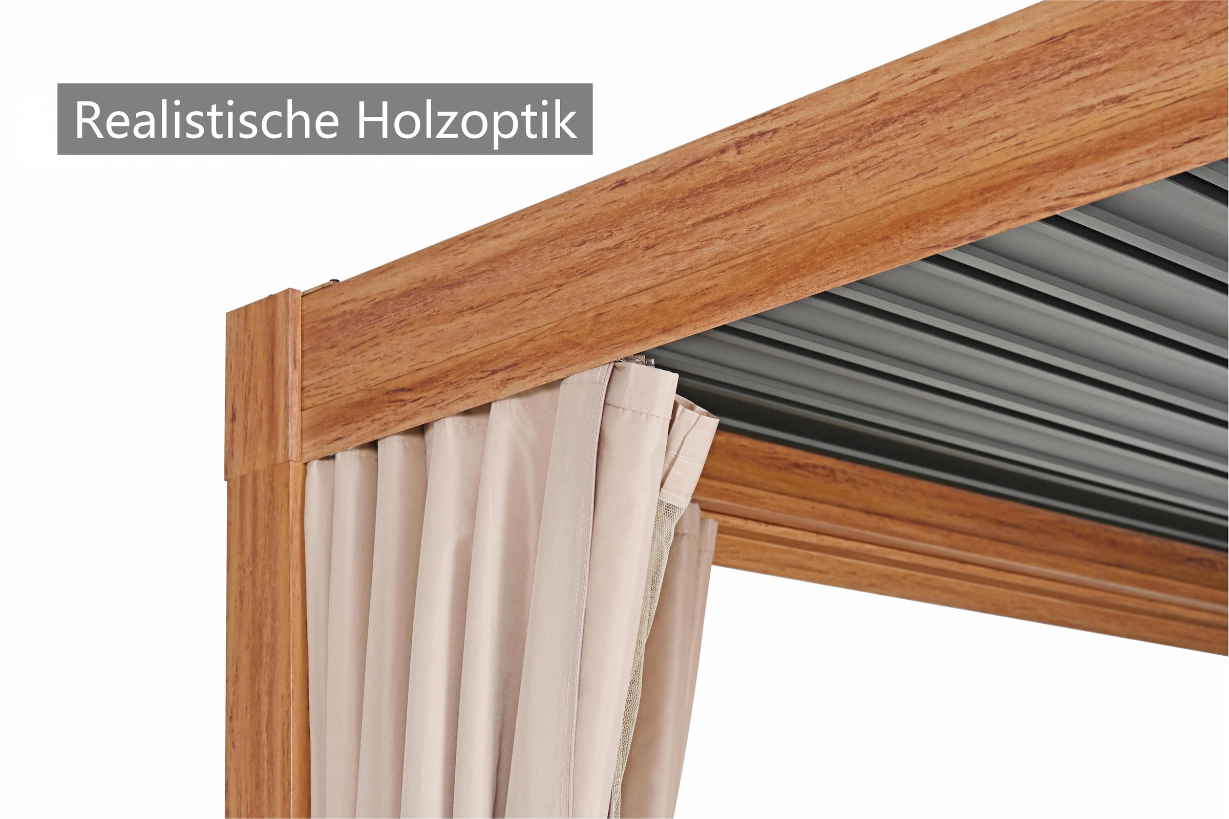 KONIFERA Pavillon »Alhambra« verschiedene Größen, inkl. Seitenwände