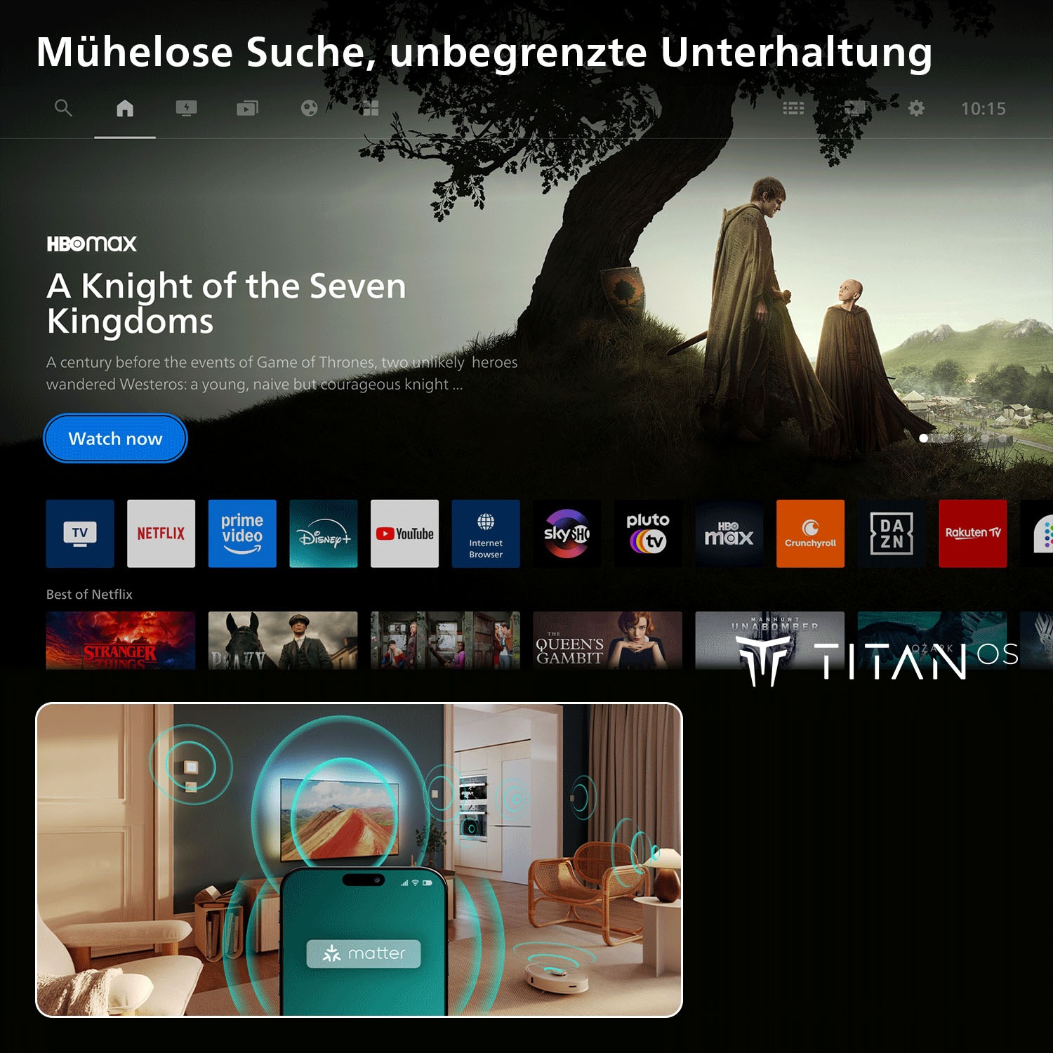 Philips OLED-Fernseher »65OLED761/12« 164 cm/55 ″ Smart-TV