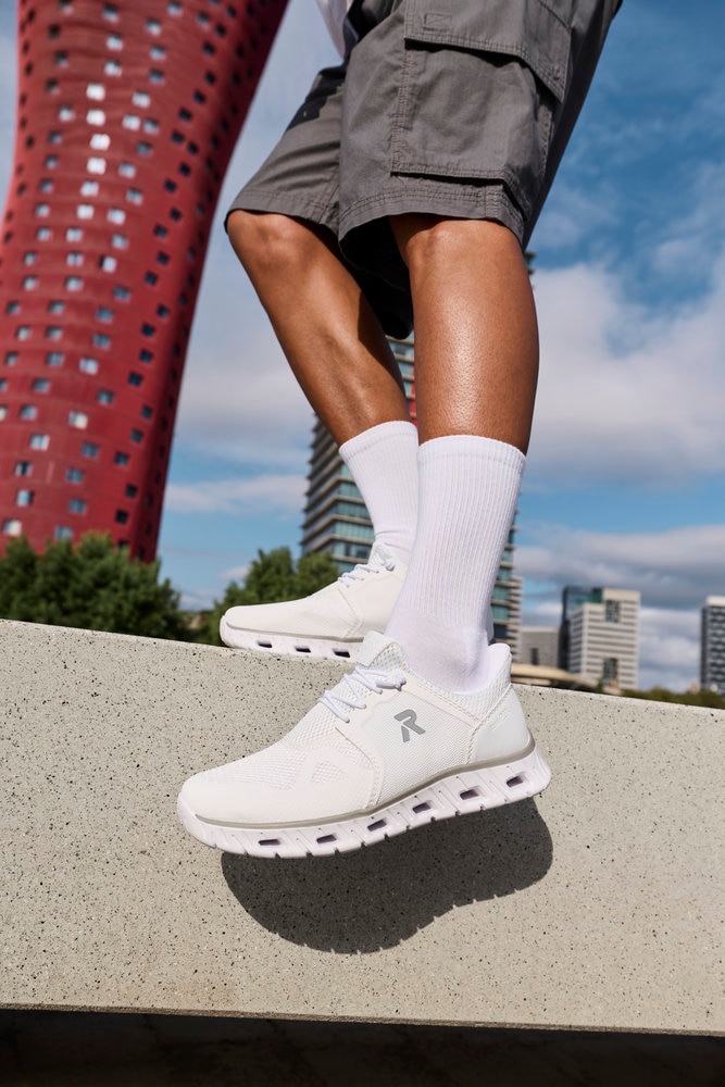 Rieker Slip-On Sneaker »Ready2GO«  Schlupfschuh, Freizeitsneaker mit Gummizug und weichem Schaftrand