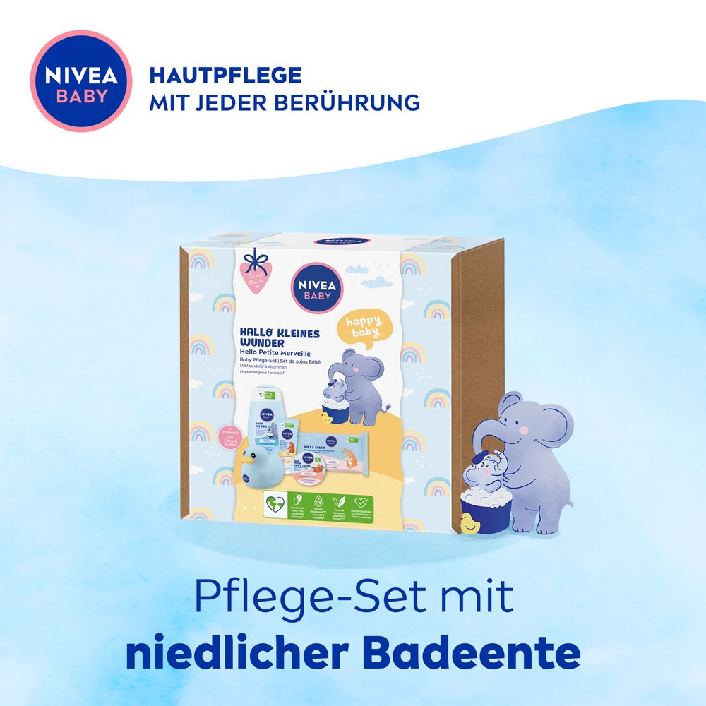 Nivea Pflege-Set »Hallo Kleines Wunder«, (5 tlg.), für Babies