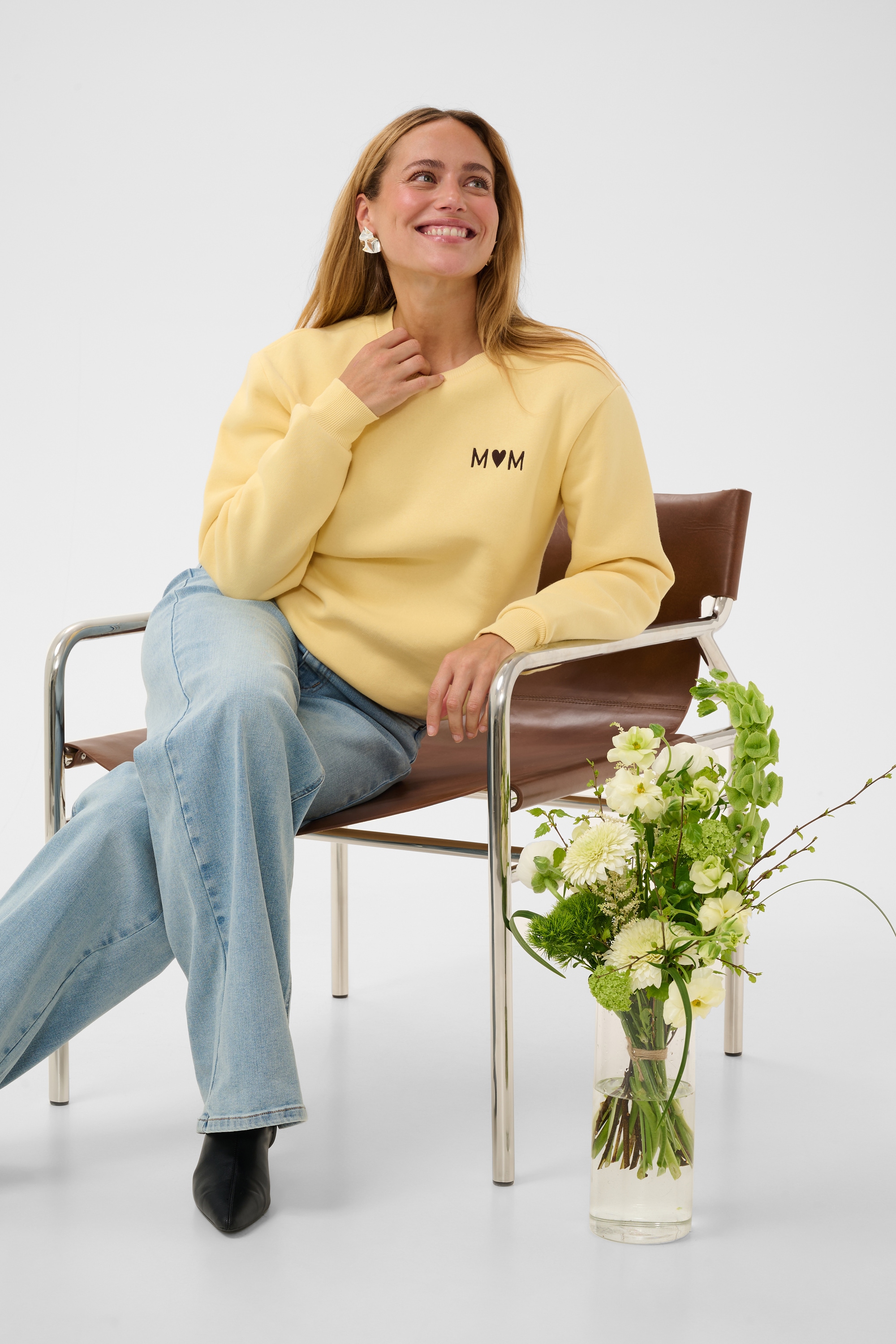 KAFFE Strickpullover »Sweatshirt KAmom«