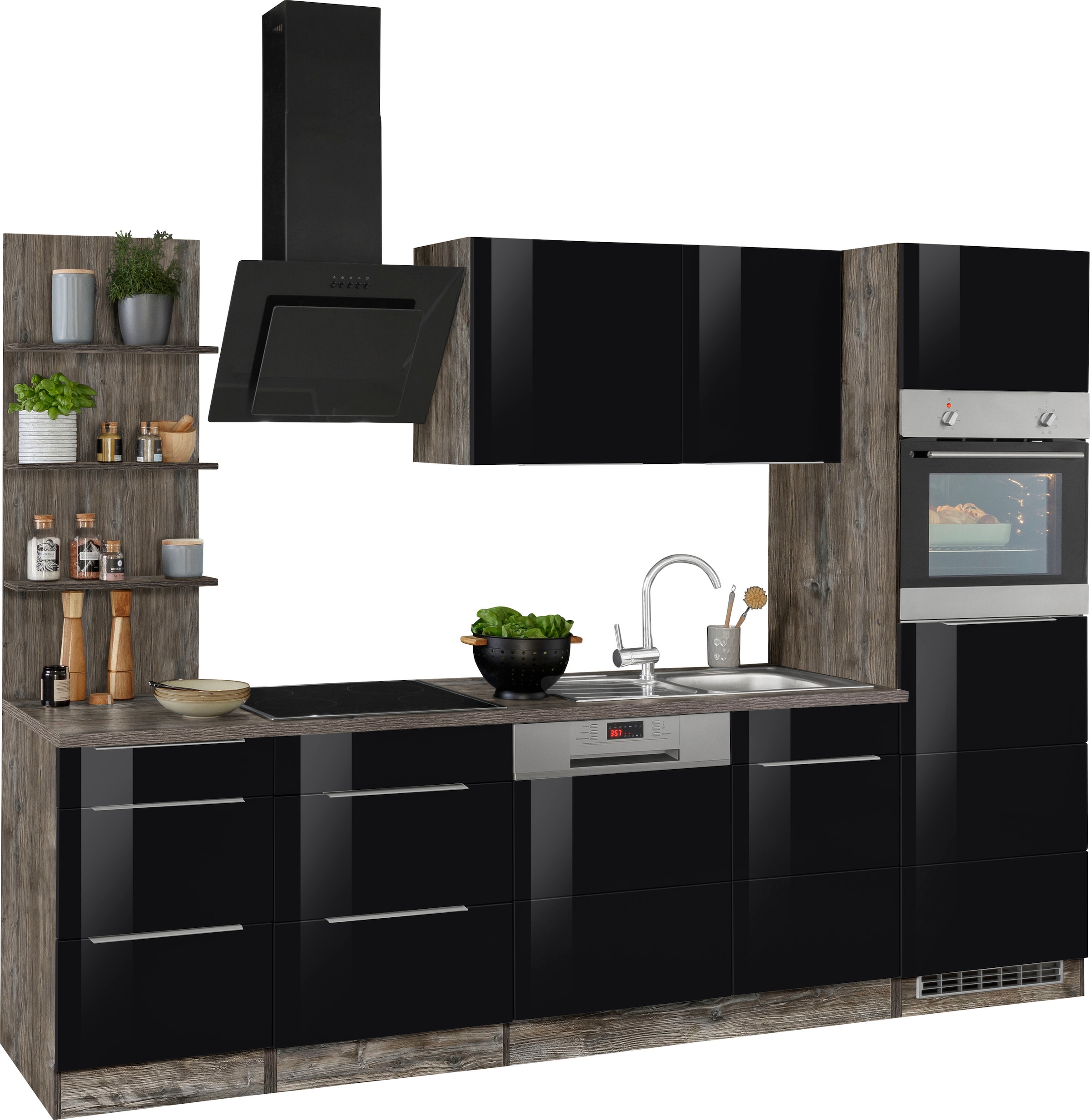 HELD MÖBEL Küchenzeile »Brindisi«, mit cm OTTO E-Geräten, bei Breite 280 online