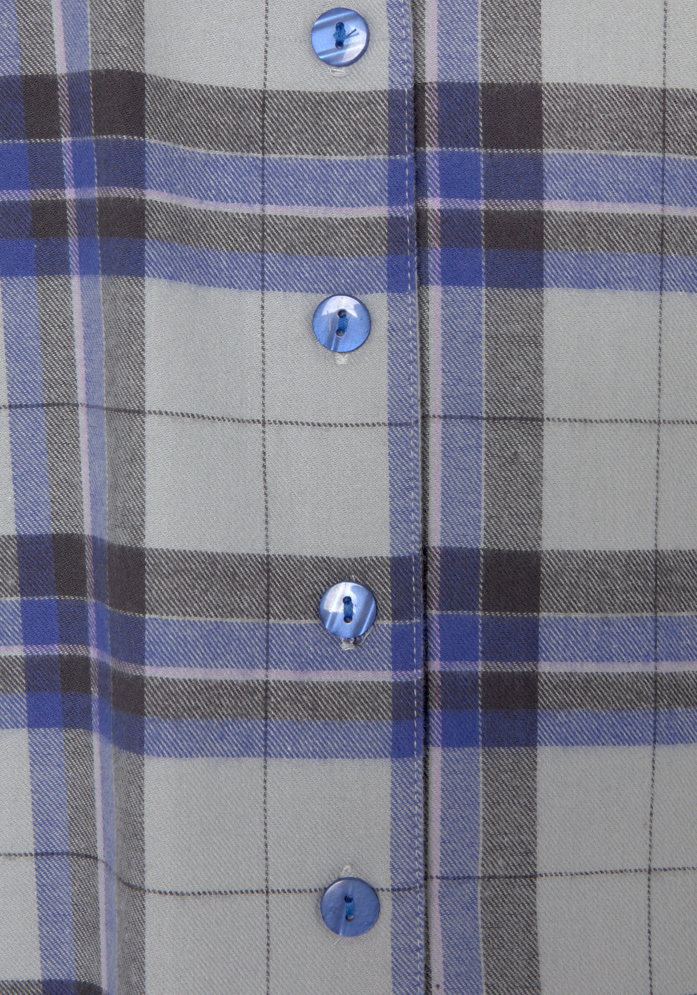 Vivance Dreams Pyjama, (2 tlg.), aus kuschelig weichem Flanell