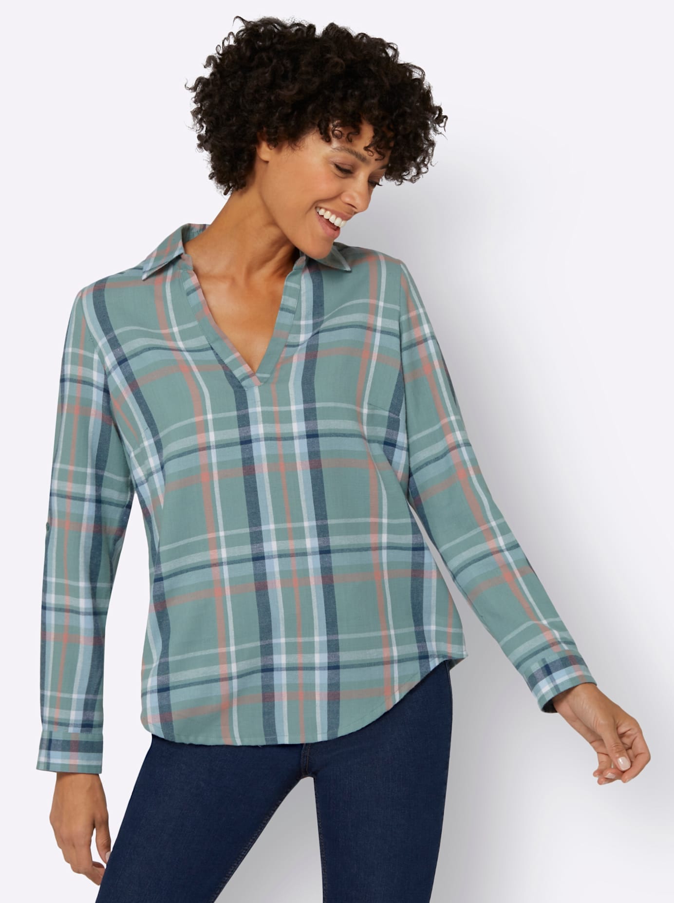 Casual Looks Flanellbluse Online im OTTO Shop