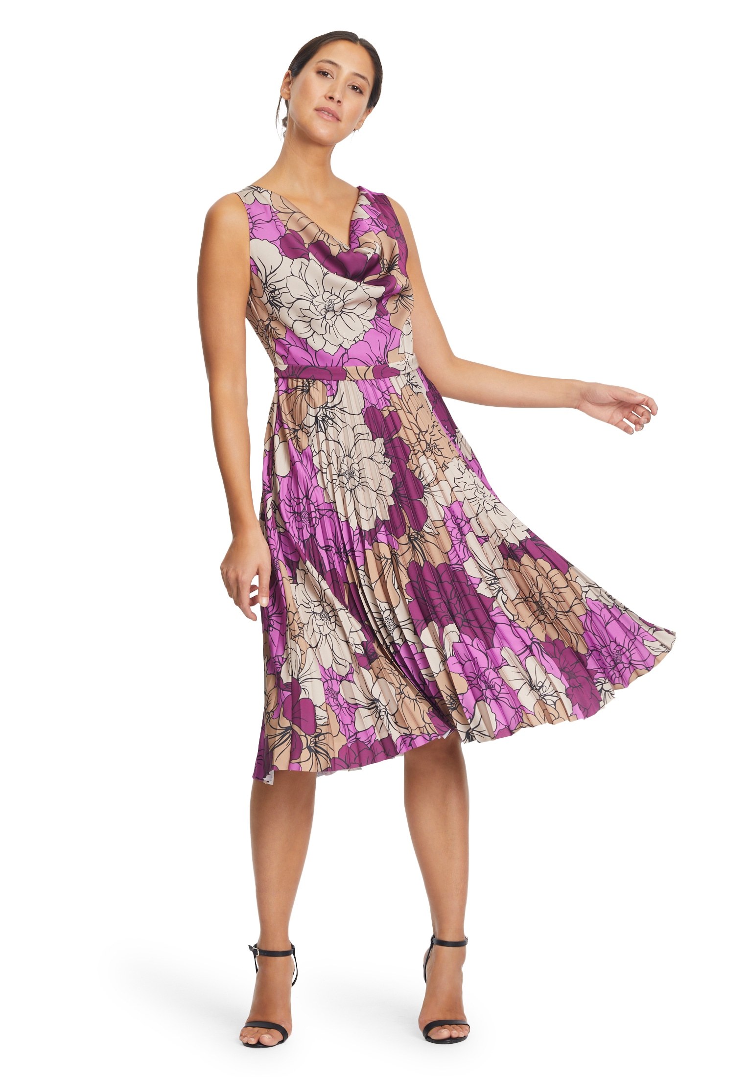 Vera Mont Cocktailkleid »Cocktailkleid mit Plissee«