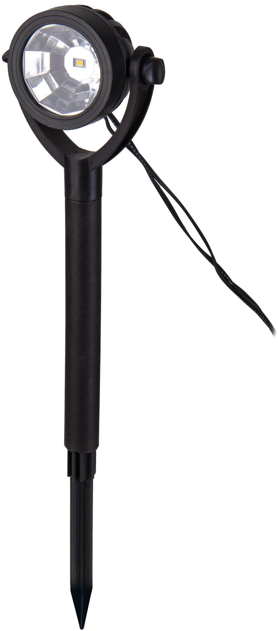 näve LED Solarleuchte »Nomi« LED-Modul 1 Stk. Warmweiß Erdspieß 6er Set, inkl. Dämmerungssensor, Abstrahlwinkel: 90°, schwarz