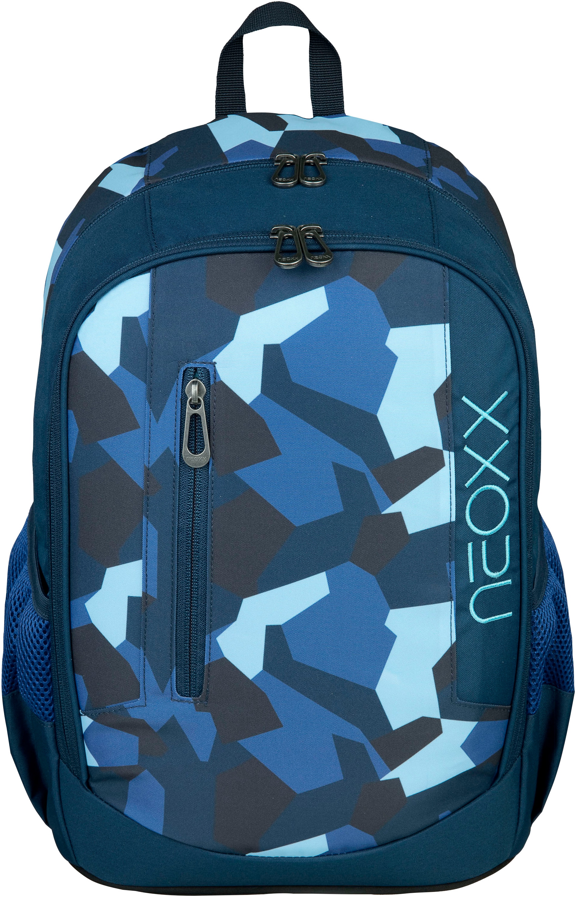 Schulrucksack »Flow, Camo Nation«, teilweise aus recyceltem Material