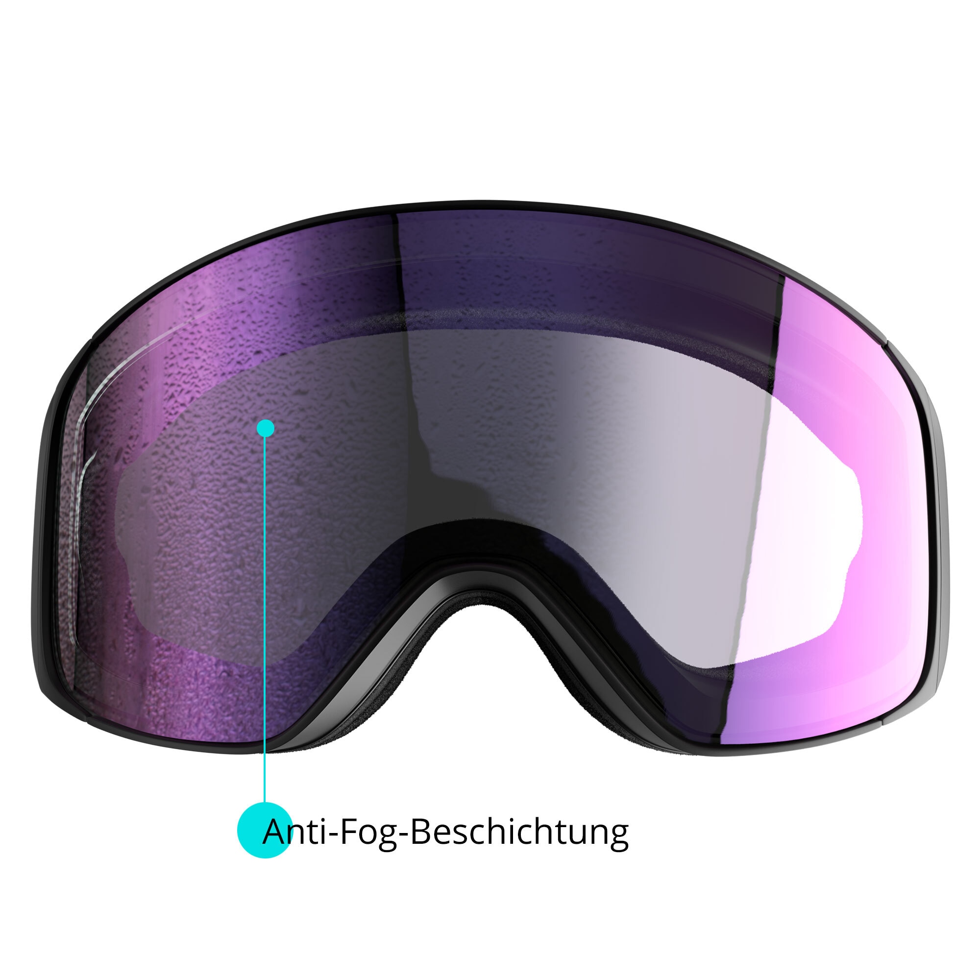 YEAZ Skibrille »Ski- und Snowboard-Brille TWEAK-X«