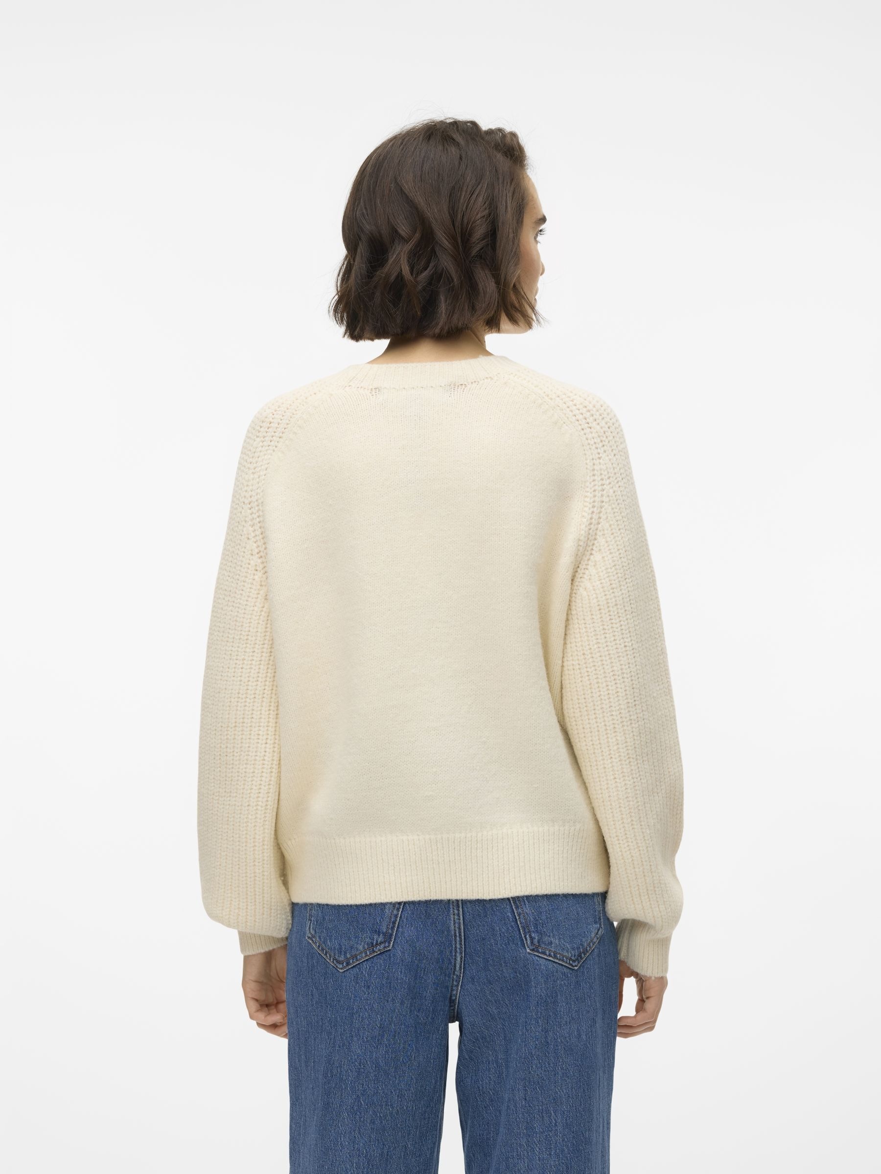 Vero Moda Rundhalspullover »VMENYA LS O-NECK PULLOVER BOO«