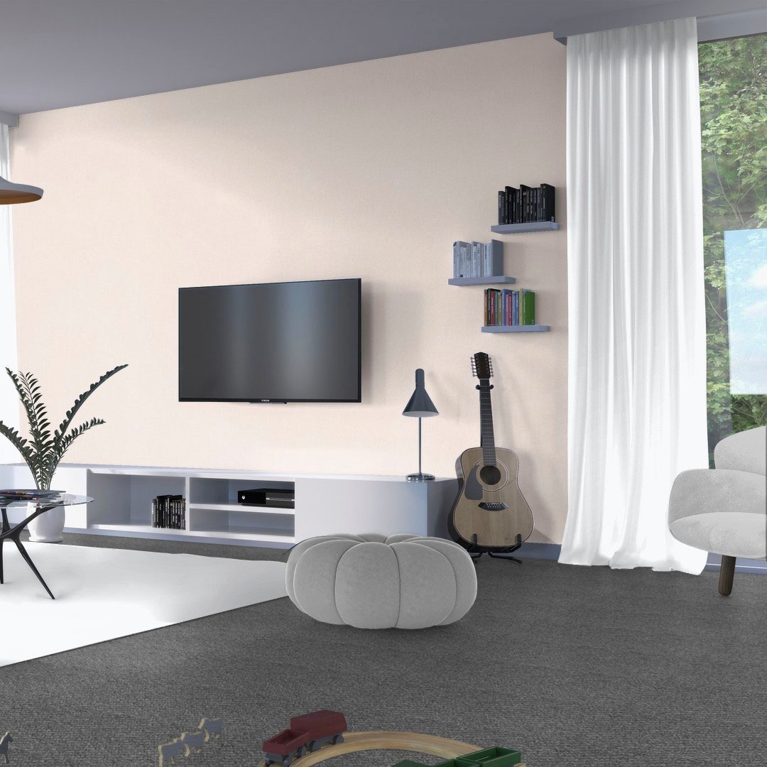 Vorwerk Teppichboden »Passion 1093 (Traffic), Schlinge - Uni Farben, Made in Germany«, rechteckig, 6,3 mm Höhe, Wohnzimmer, Schlafzimmer, Kinderzimmer, Breite 400/500 cm