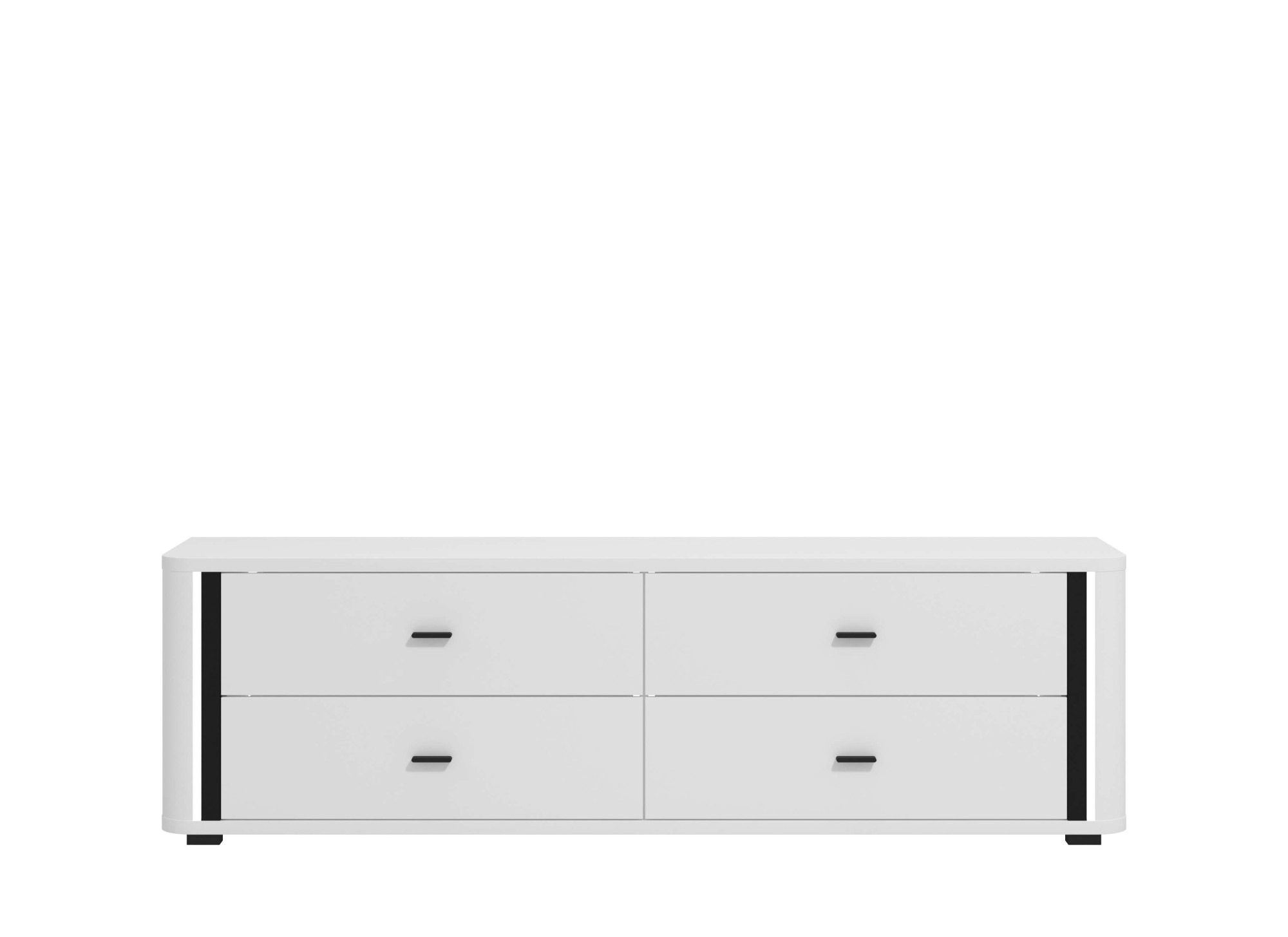 INOSIGN TV-Bank »York , TV-Kommode, TV-Schrank, TV-Bank« mit 4 geräumigen Schubladen, Breite 176,5 cm, wandmontage