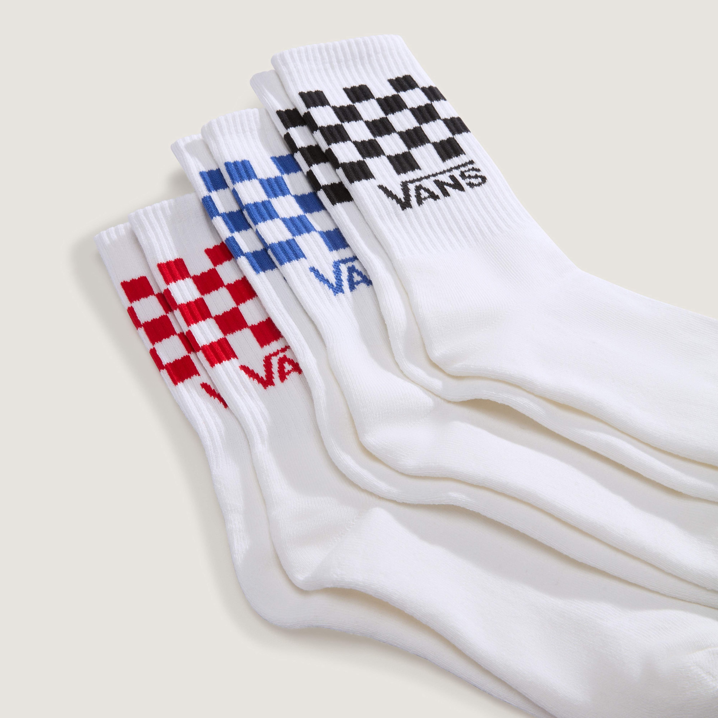 Vans Socken »CLASSIC CHECK CREW« 3 Paar tlg.