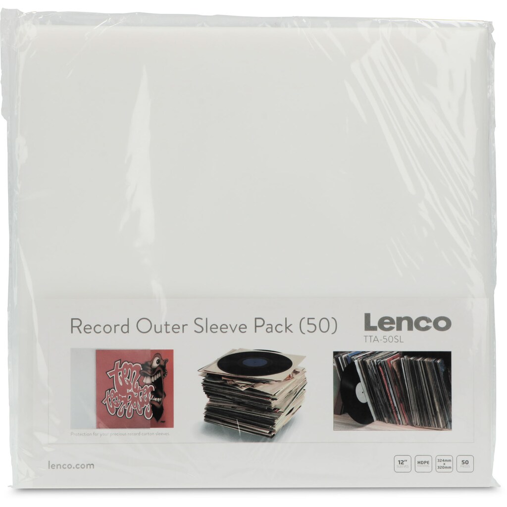 Lenco LP-Schutzhülle »TTA-50SL 50«, 30,5 cm (12 Zoll)