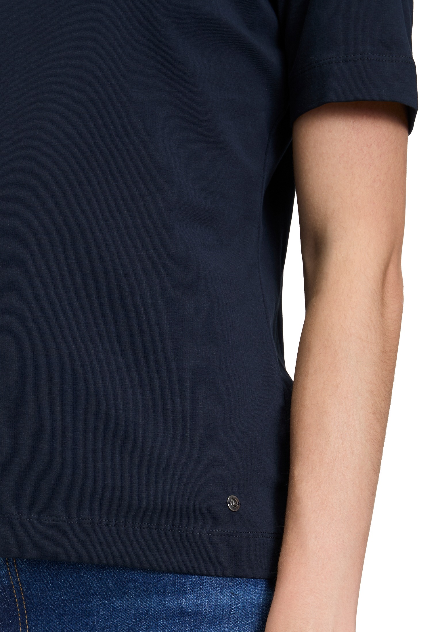Betty&Co T-Shirt »Basic Shirt mit Rundhalsausschnitt«