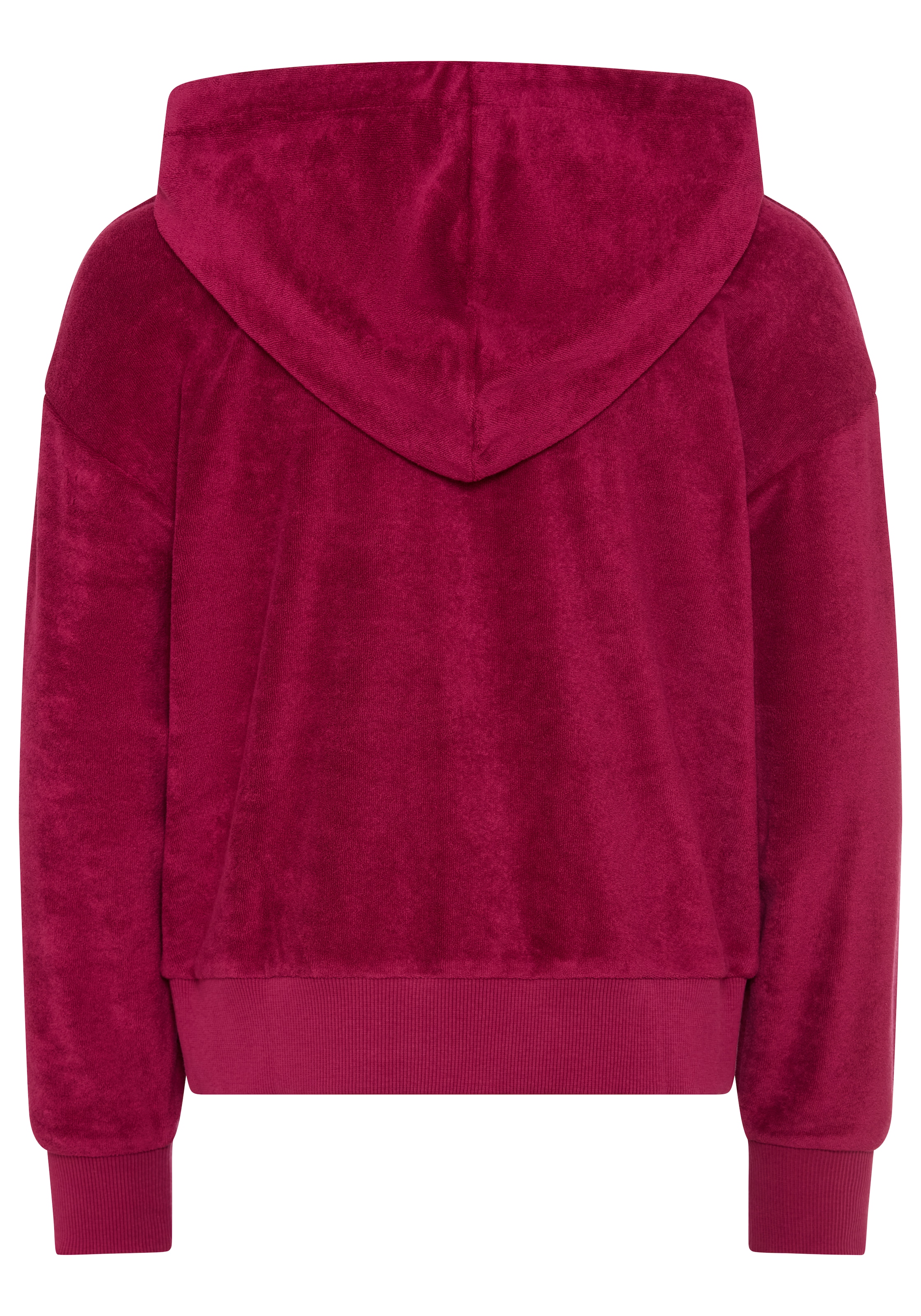 H.I.S Sweatjacke »Kuschelweiche Nicki-Jacke« mit Kapuze, für vielseitige Einsätze, mit Stickerei