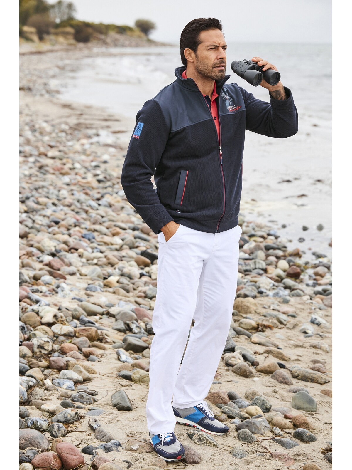 Jan Vanderstorm Sweatjacke »Sweatjacke ASPIAN«