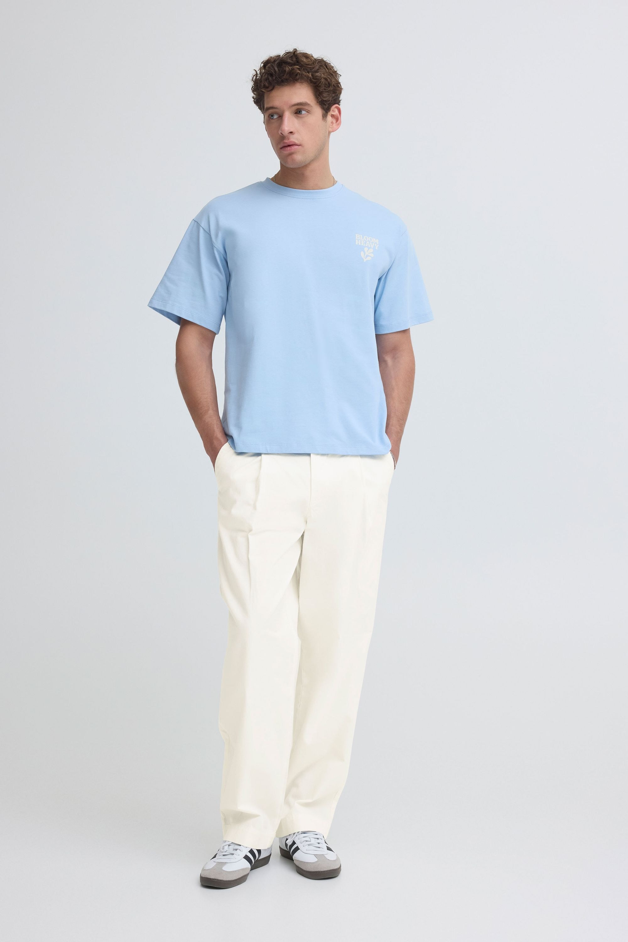 Casual Friday Leinenhose »Leinenhose CFValer Pleated«