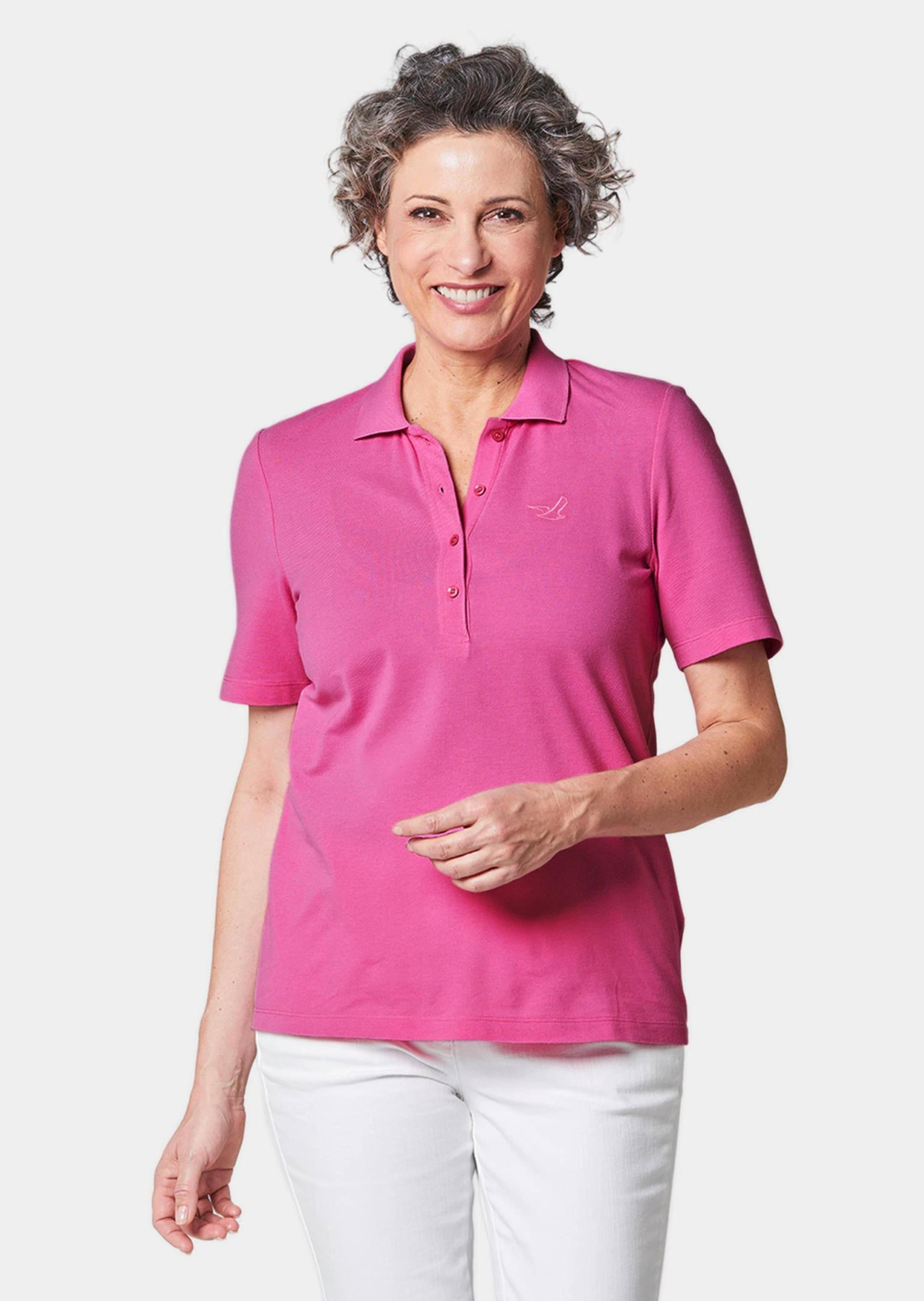 GOLDNER Poloshirt »Poloshirt in hochwertiger Pikee-Qualität«