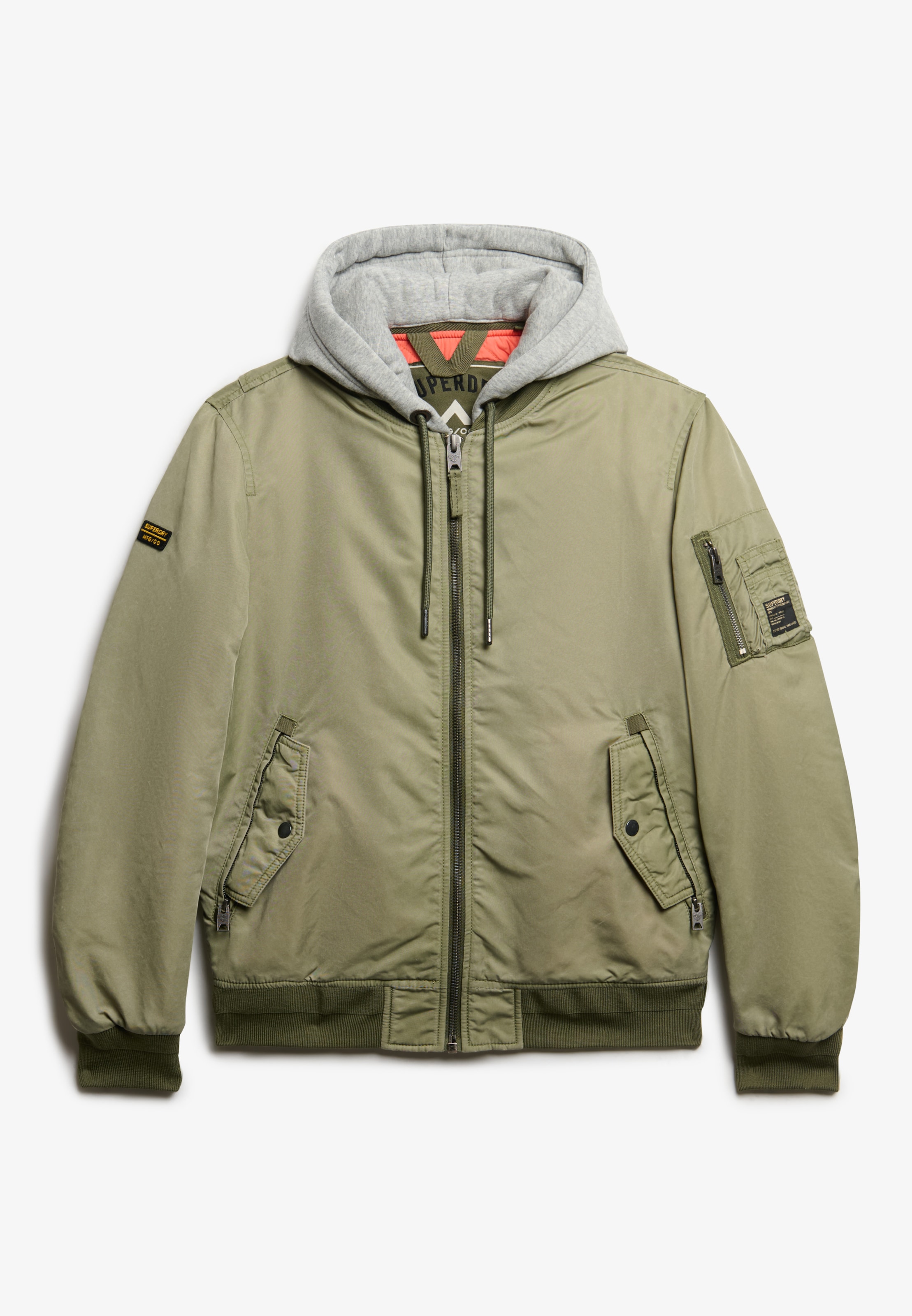 Superdry Parka »MILITARY MA1 BOMBER JACKET«, ohne Kapuze