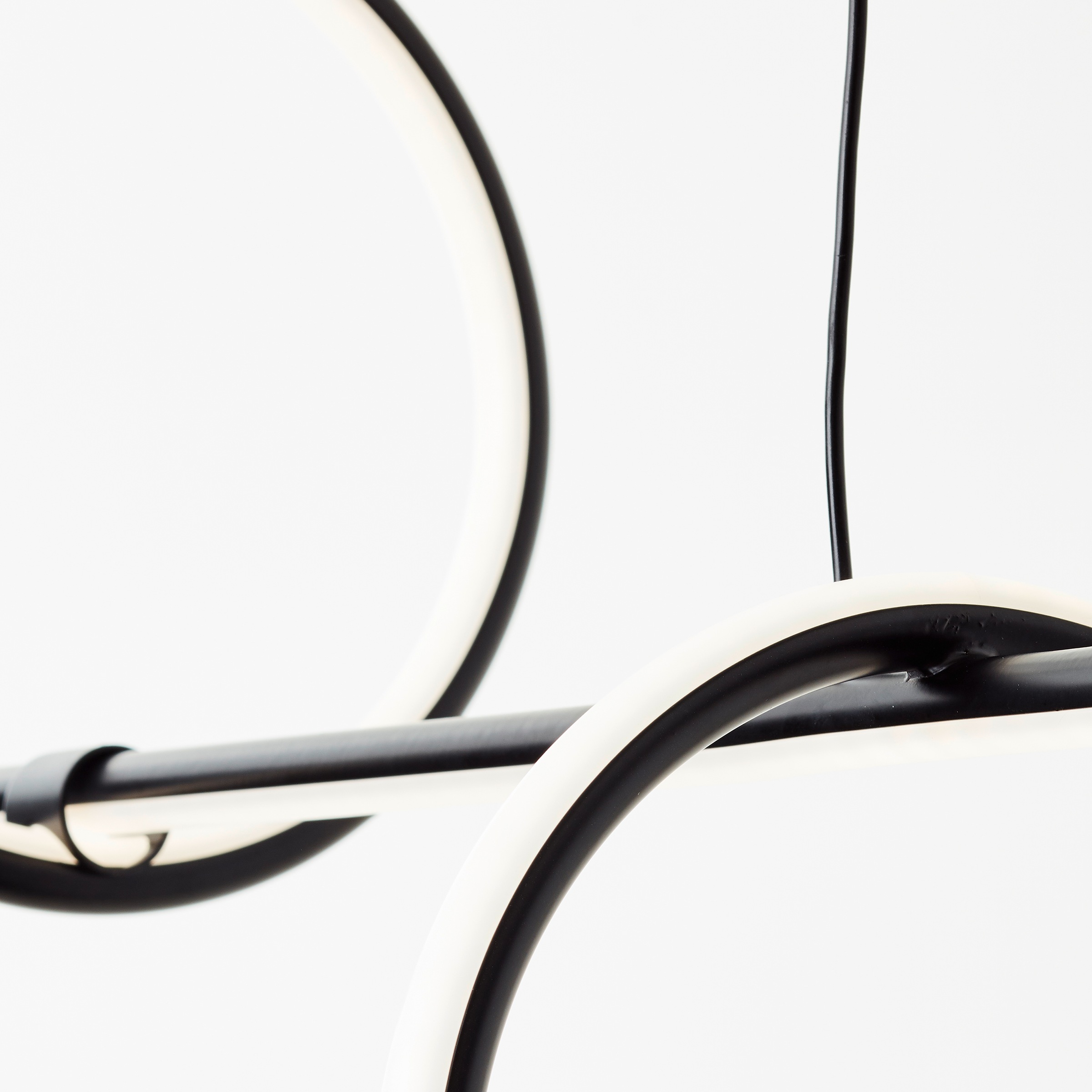 Brilliant LED Pendelleuchte »Zeus«, Höhe 150 cm, Breite 101 cm, 5200 lm, verstellbar, Aluminium, schwarz