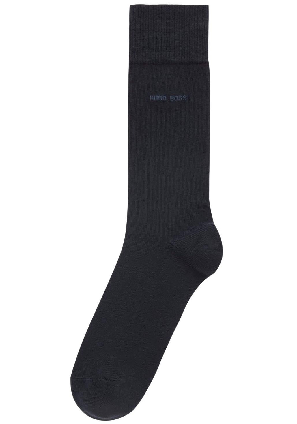 BOSS Basicsocken »Marc RS Uni«, mit eingesticktem Logoschriftzug