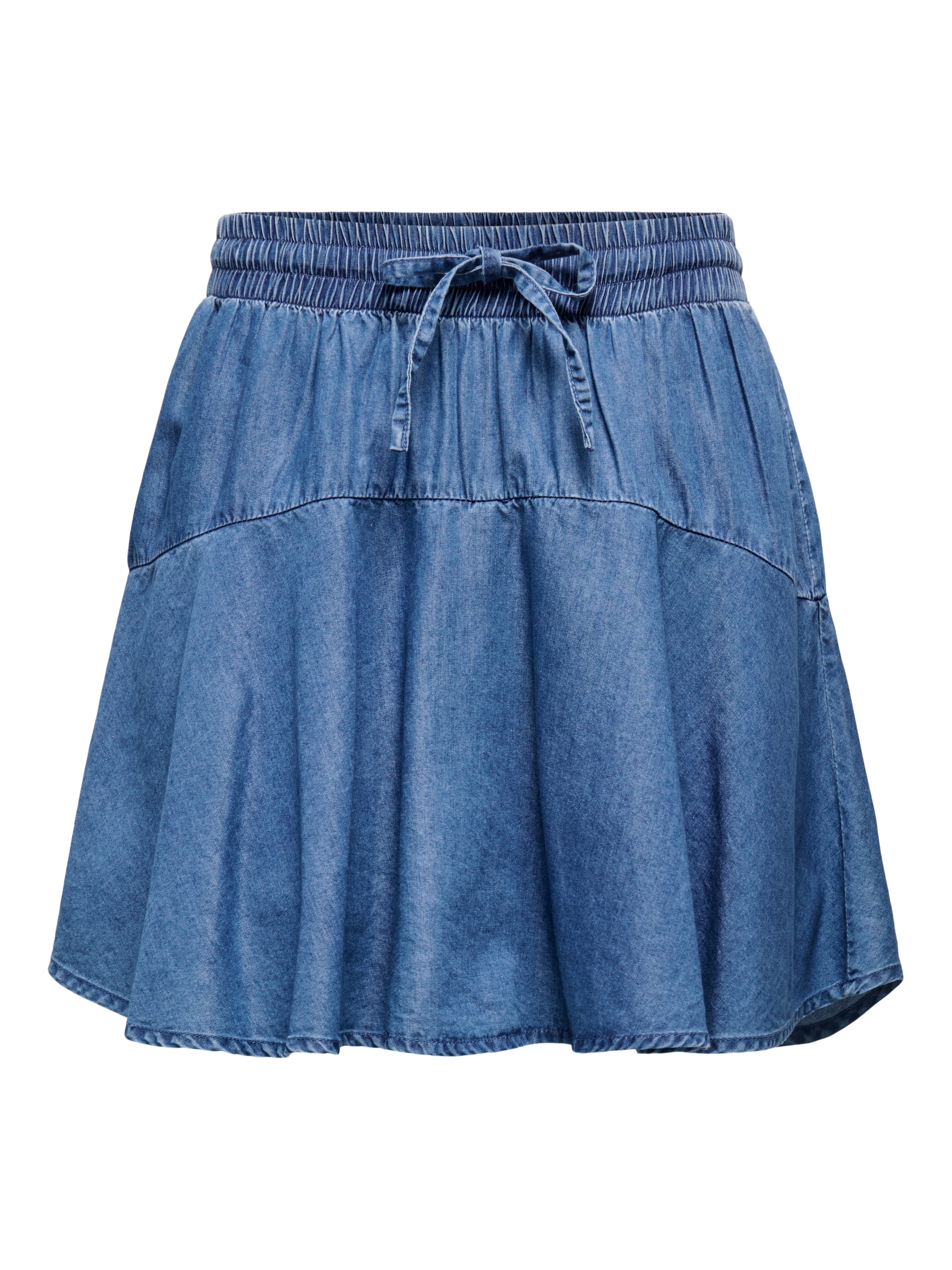 ONLY Hosenrock »ONLBEA ELAS STRING CUT SKORT DNM« Baumwollmischung