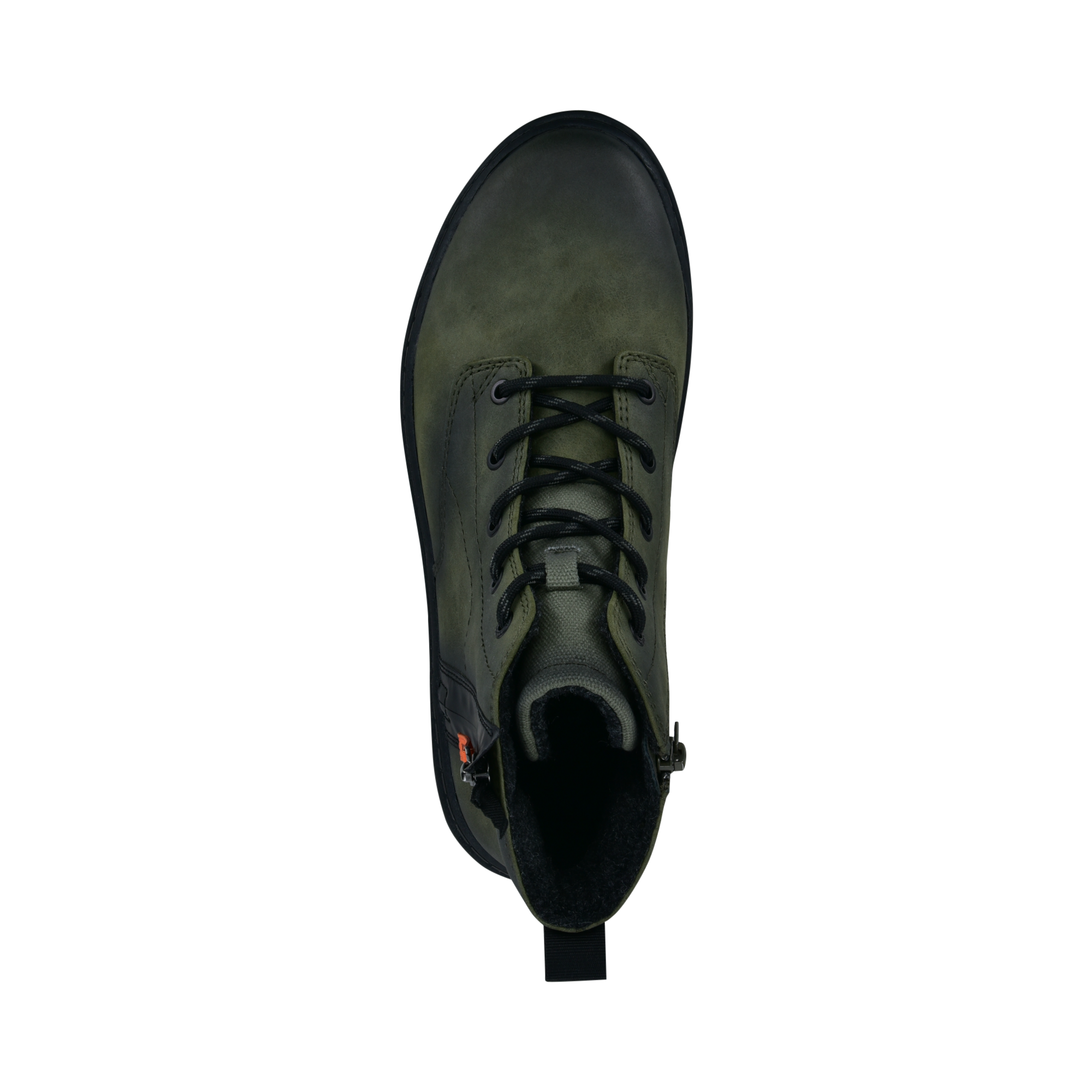 bugatti Schnürboots  Schnürstiefelette, Outdoorboots mit Reißverschluss und Anziehlasche
