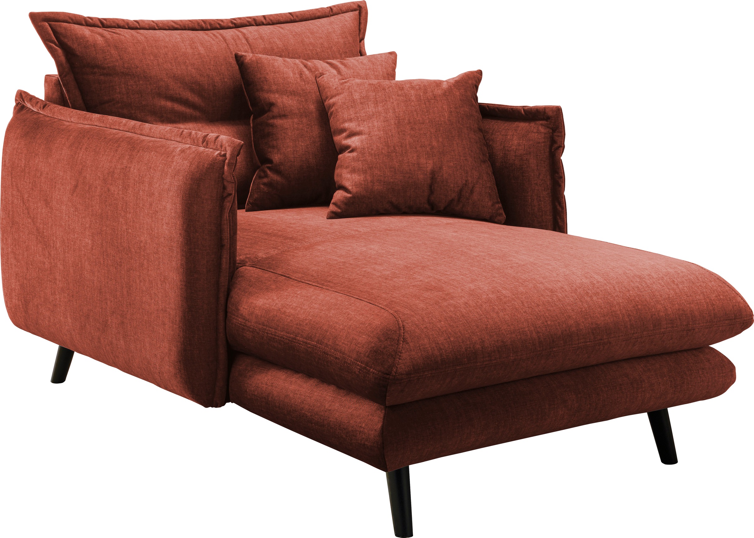 INOSIGN Loveseat »Lazio«, moderner Sessel mit einer bequemen Polsterung, 2 Stk. Zierkissen