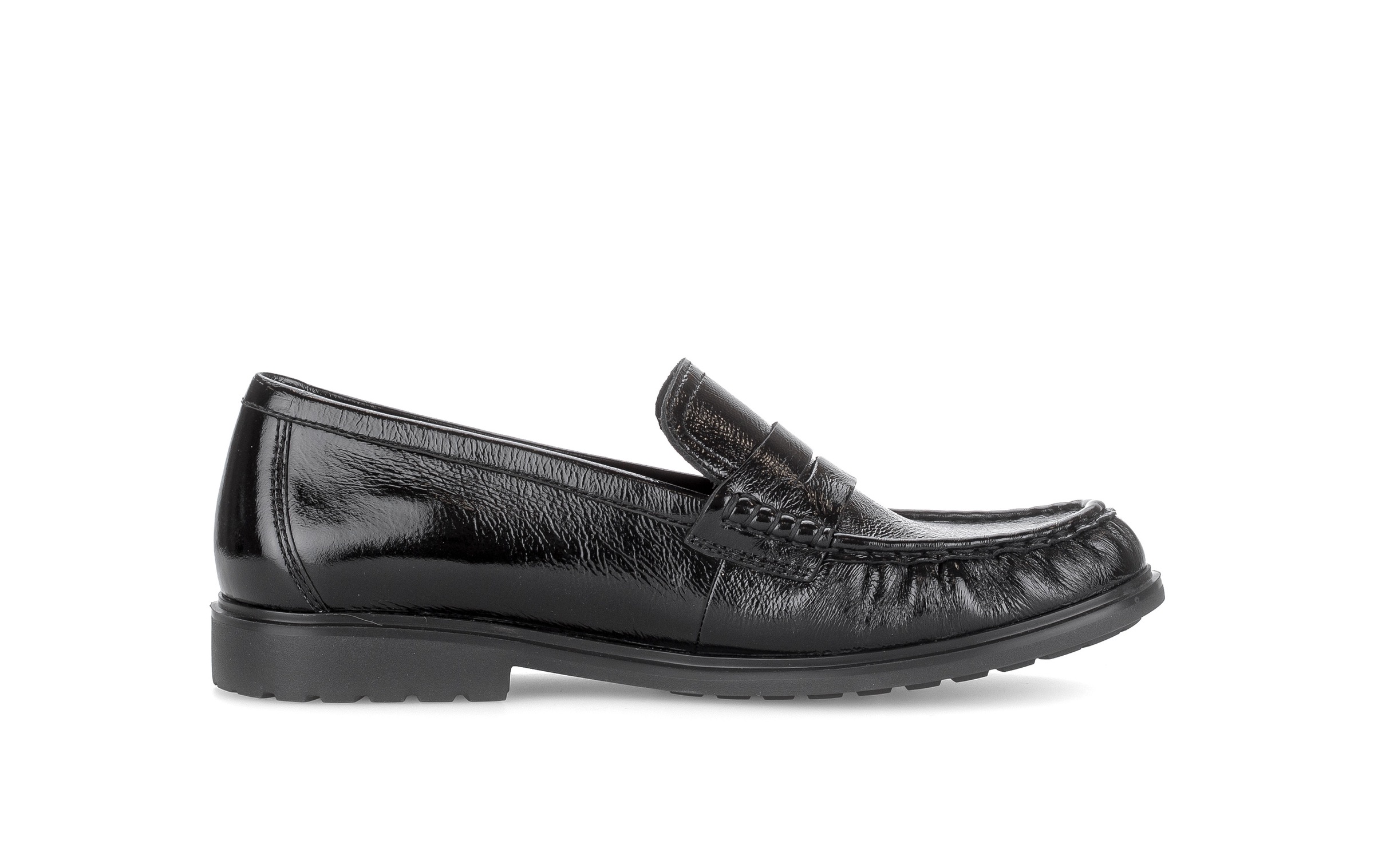 Gabor Slipper  Blockabsatz, Businessschuh mit klassischem Zierriegel, G-Weite