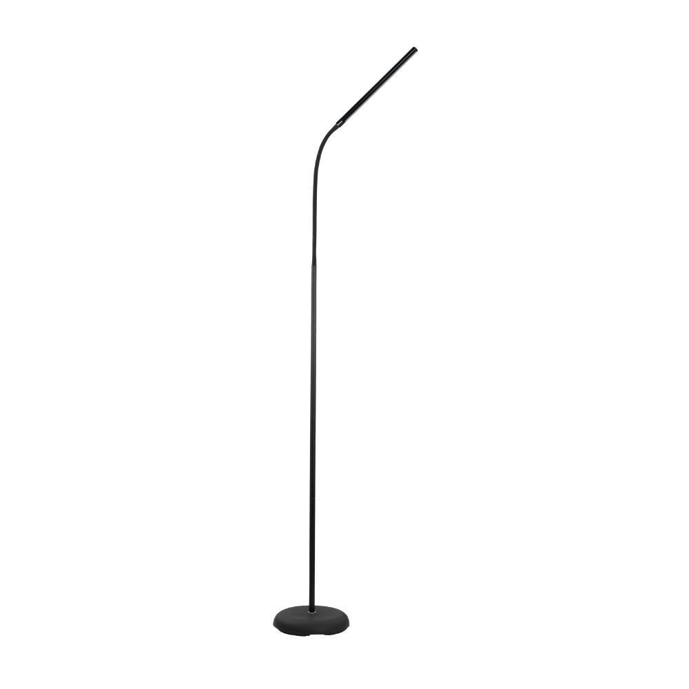 EGLO Stehlampe »LAROA«, LED-Board, Neutralweiß, schwarz / L53,5 x H130 x B21,5cm / inkl. 1 x LED-Platine (je 4,5W, 550lm, 4000K) / mit neutralweißem Licht - dimmbar per Touch in 4 Stufen - schwenkbarer Kopf - Standlampe - Arbeitszimmer - Bürolampe
