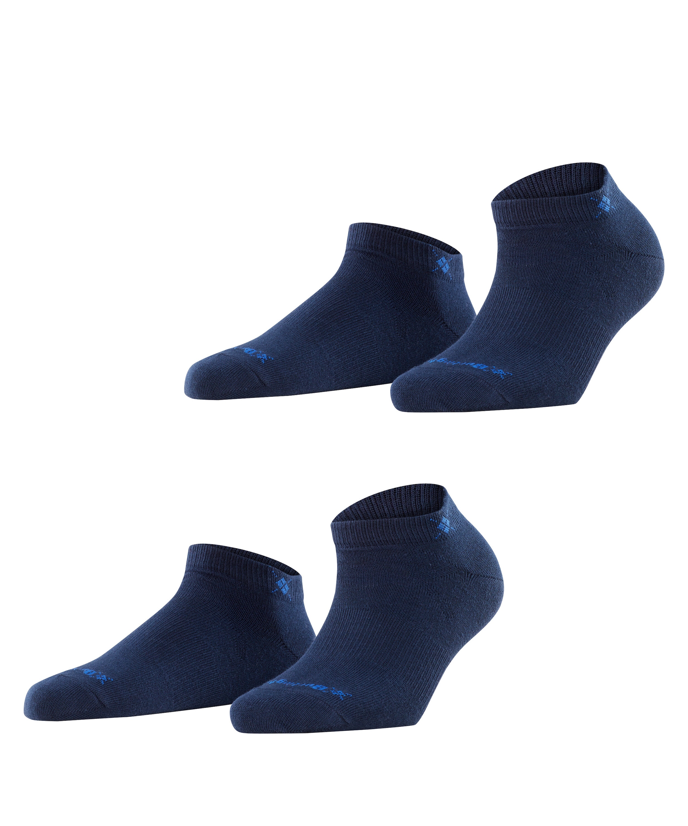 Burlington Sneakersocken »Everyday« 2 Paar,  Einheitsgröße 36-41, unifarben,  Burlington-Logo