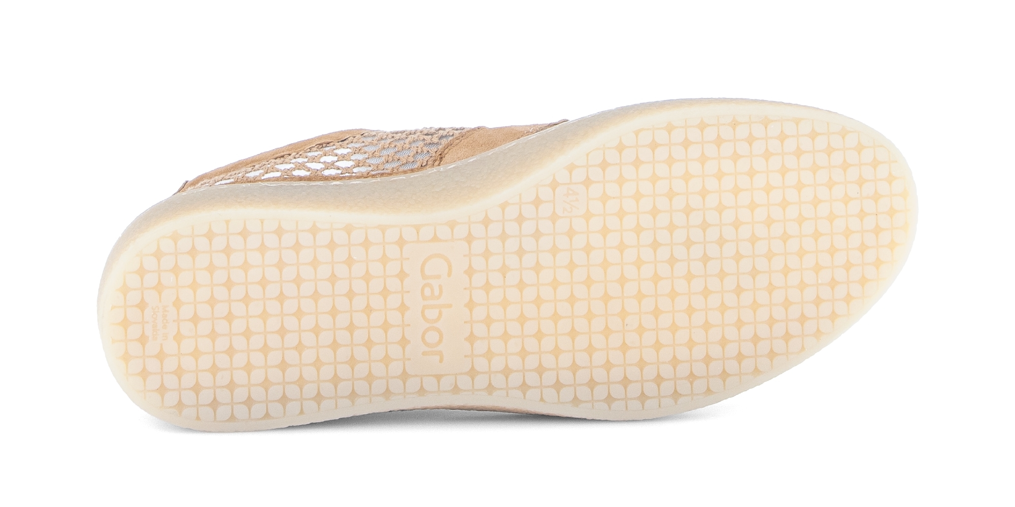 Gabor Plateausneaker  Freizeitschuh, Halbschuh, Schnürer, Kontrastbesatz