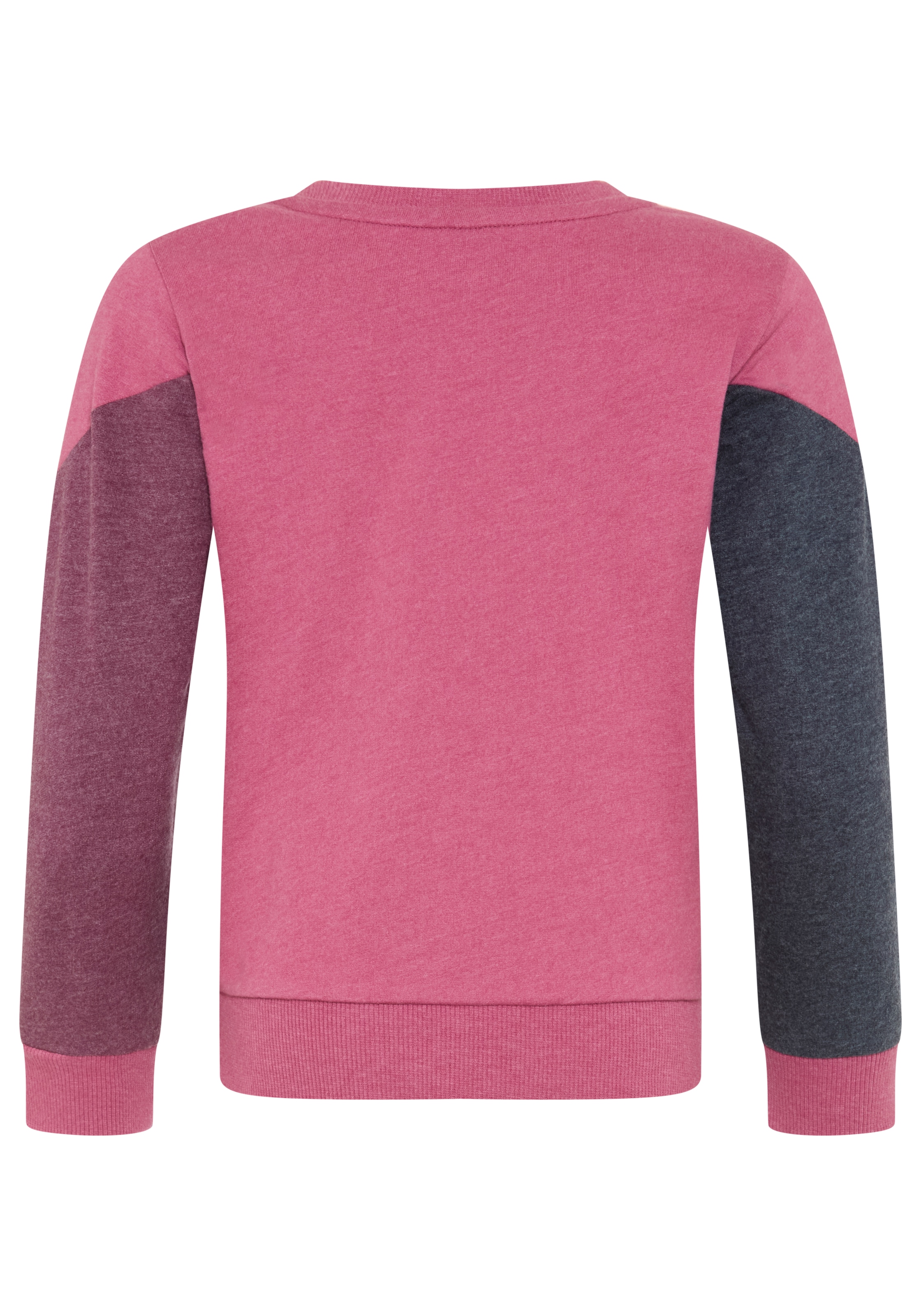 KangaROOS Sweatshirt »Colorblocking für kleine Mädchen«, Colorblocking-Design, Langarm, lockere Passform, mit Logodruck
