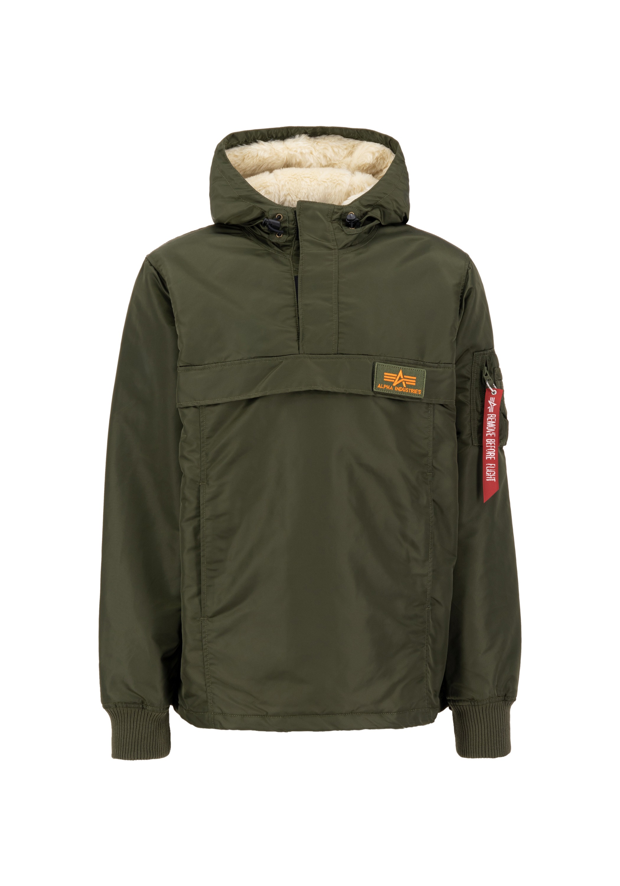 Alpha Industries Herren Anorak »HPO Anorak« in grün, Größe M