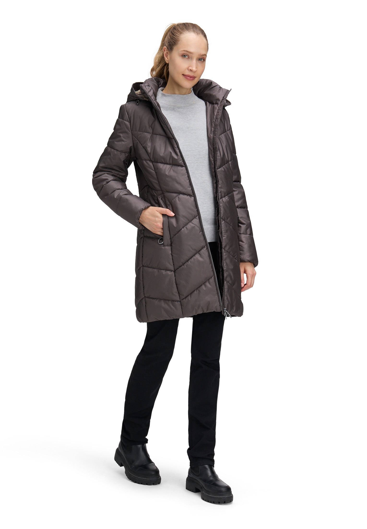 Betty Barclay Outdoorjacke »Outdoorjacke mit abnehmbarer Kapuze«