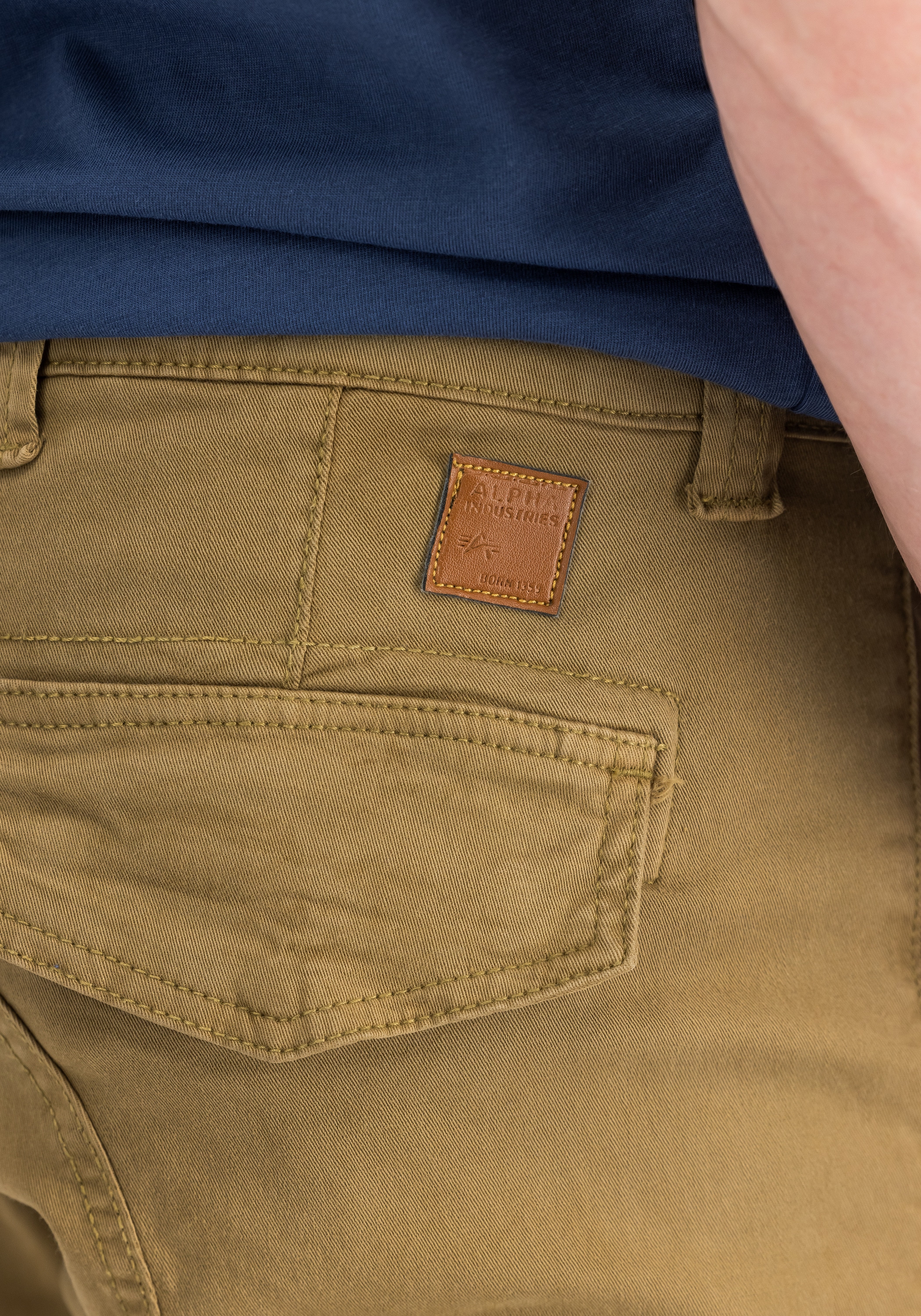 Alpha Industries Cargohose »Petrol Patch Pant lange Hose«