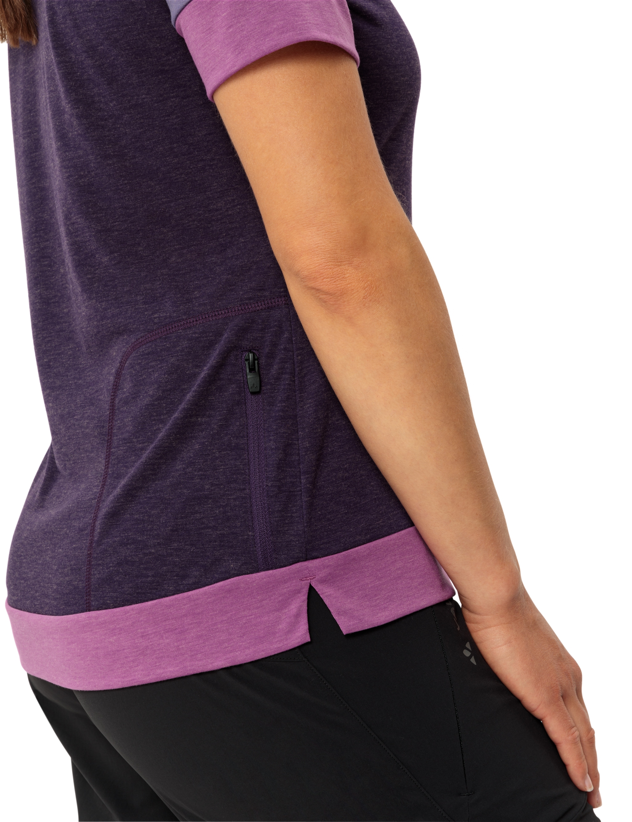 VAUDE Funktionsshirt »WOMEN'S ALTISSIMO Q-ZIP SHIRT«, Fahrradshirt