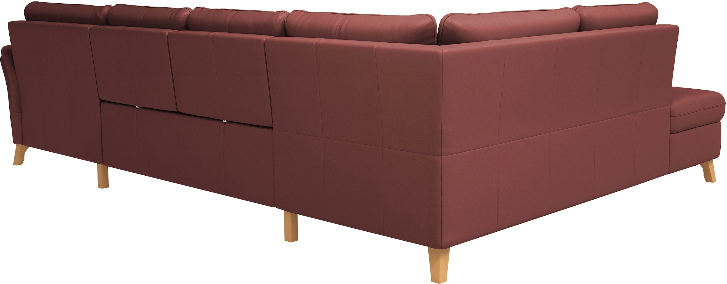 sit&more Wohnlandschaft »Göteborg«, inkl. Sitztiefenverstellung, wahlweise mit Bettfunktion & Bettkasten