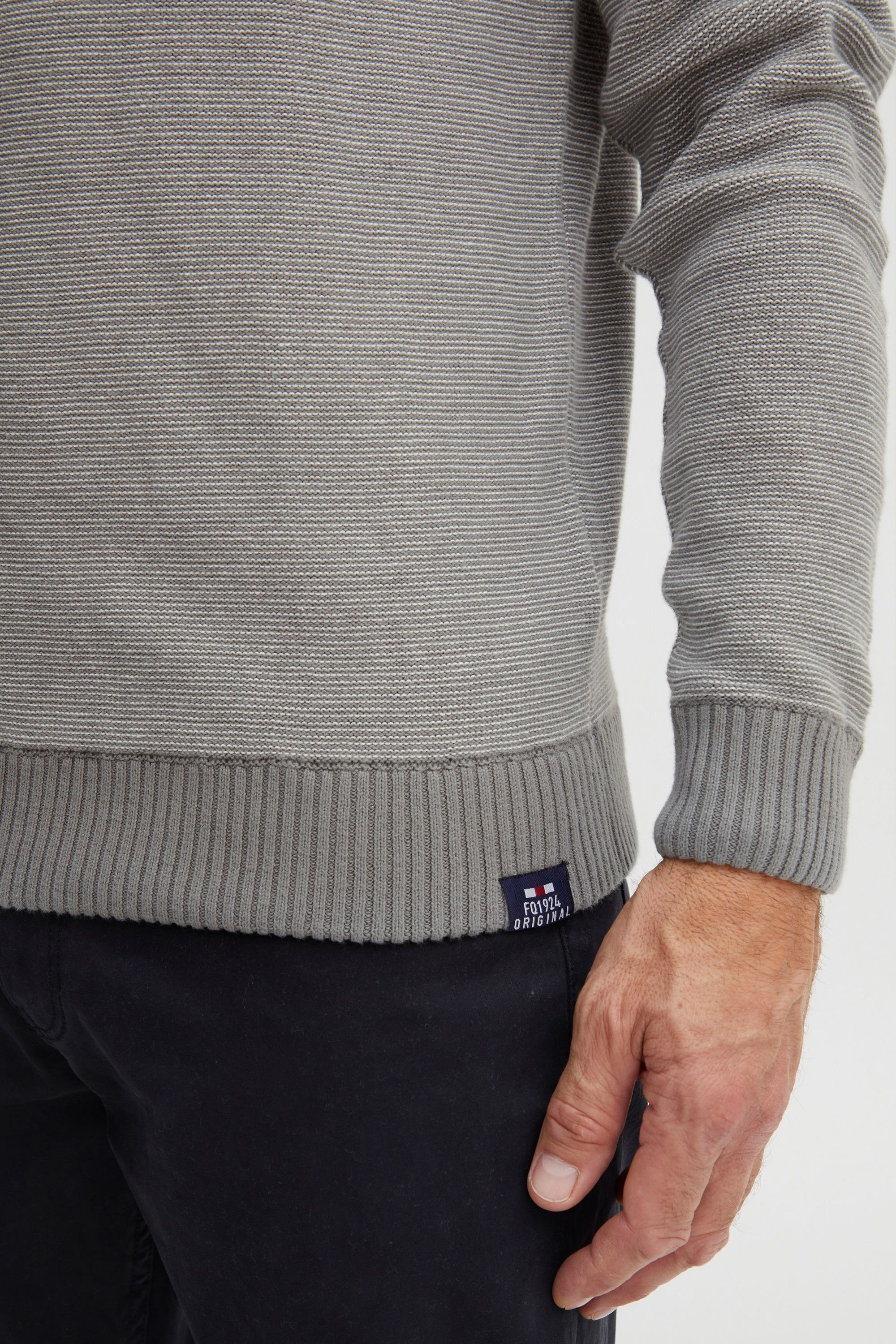 FQ1924 Strickfleece-Pullover »Strickpullover FQLeon«