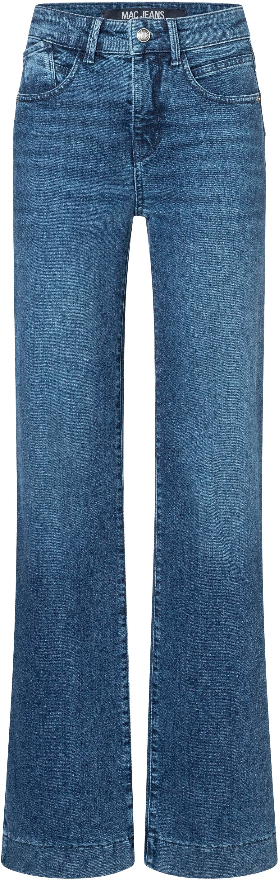 MAC Jerseyhose »Shirt-Hose Palazzo Cropped«