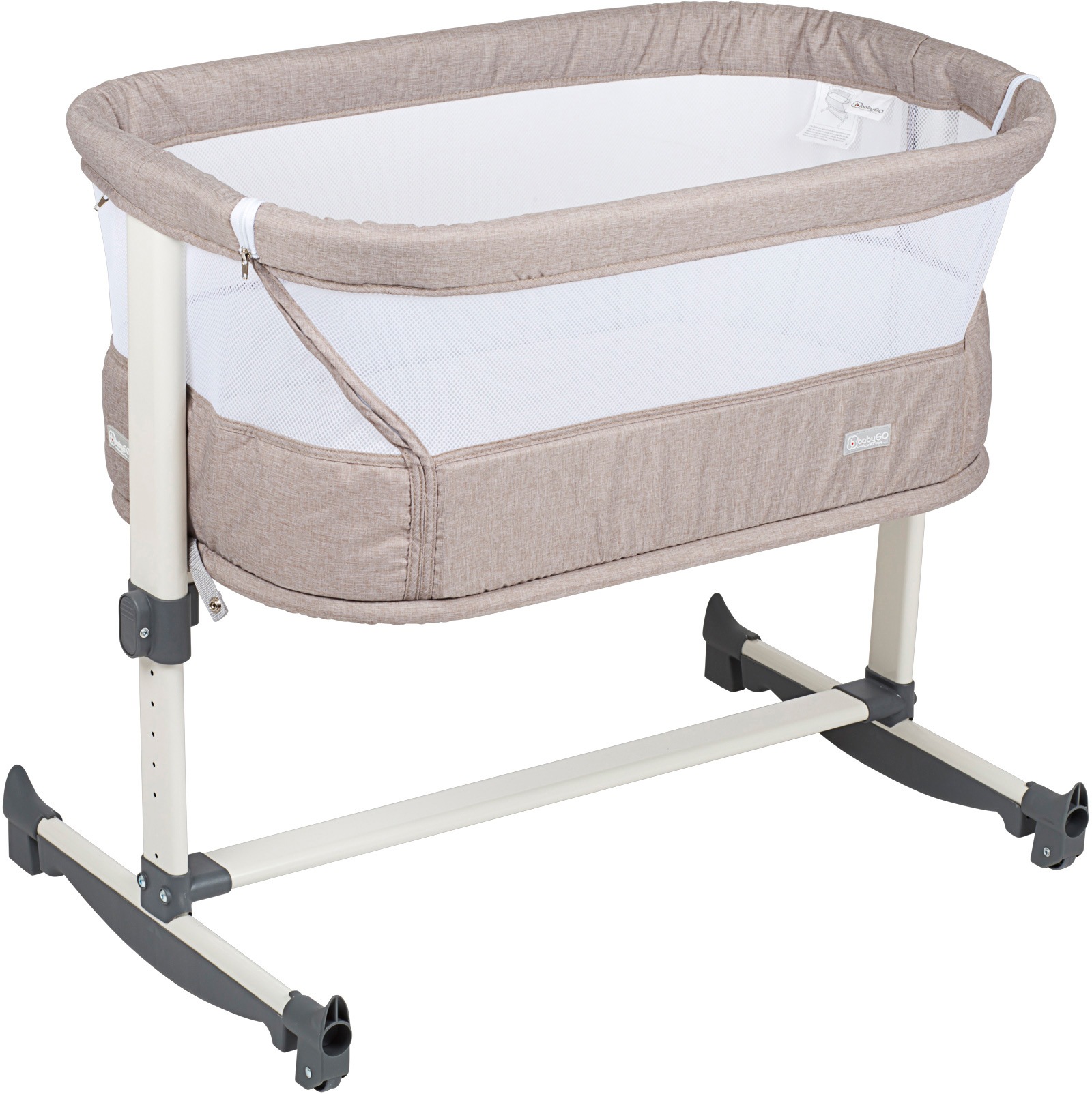 BabyGo Beistellbett »Vivaldi, beige«