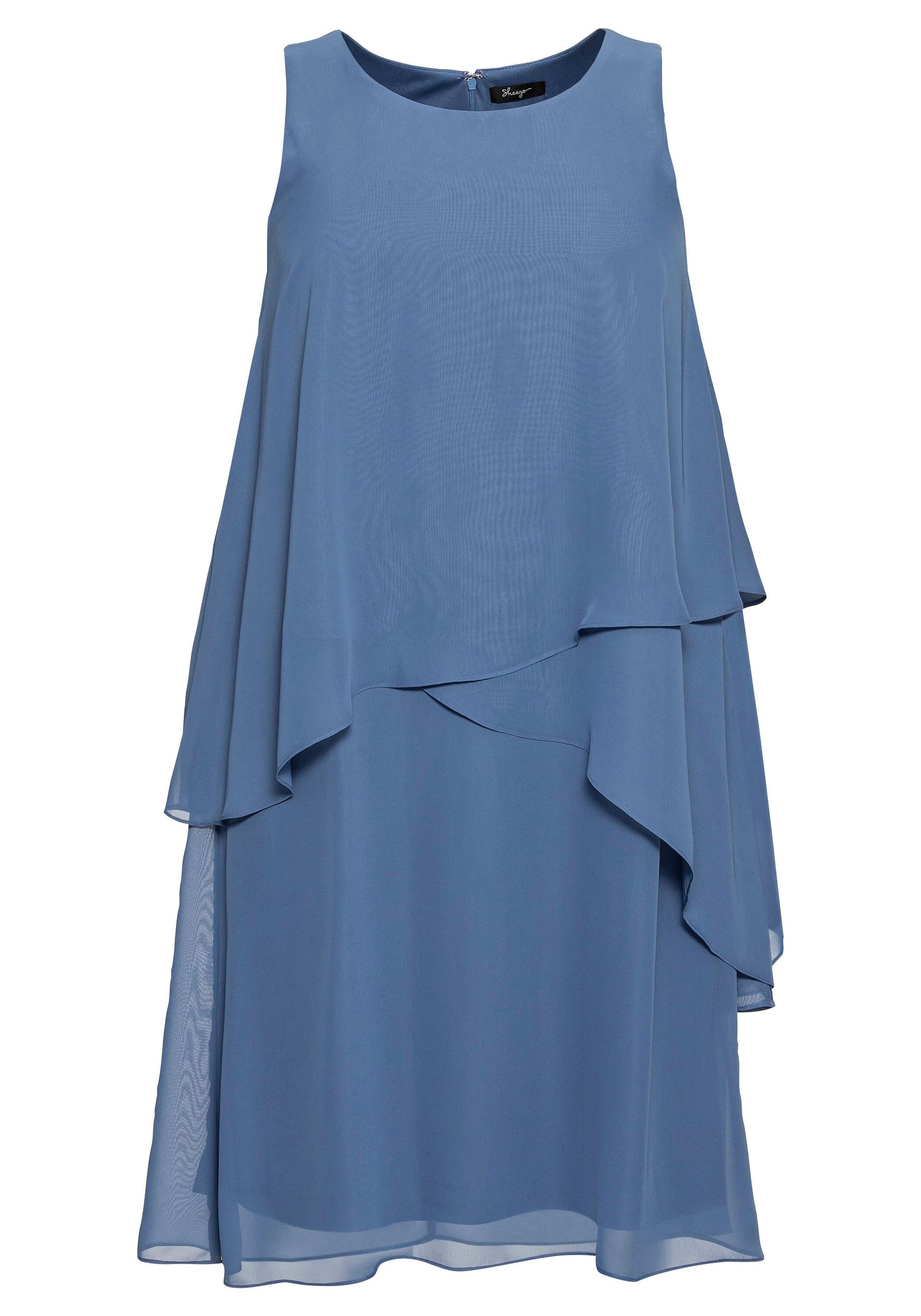 Sheego Cocktailkleid »Cocktailkleid im Lagenlook«, im Lagenlook