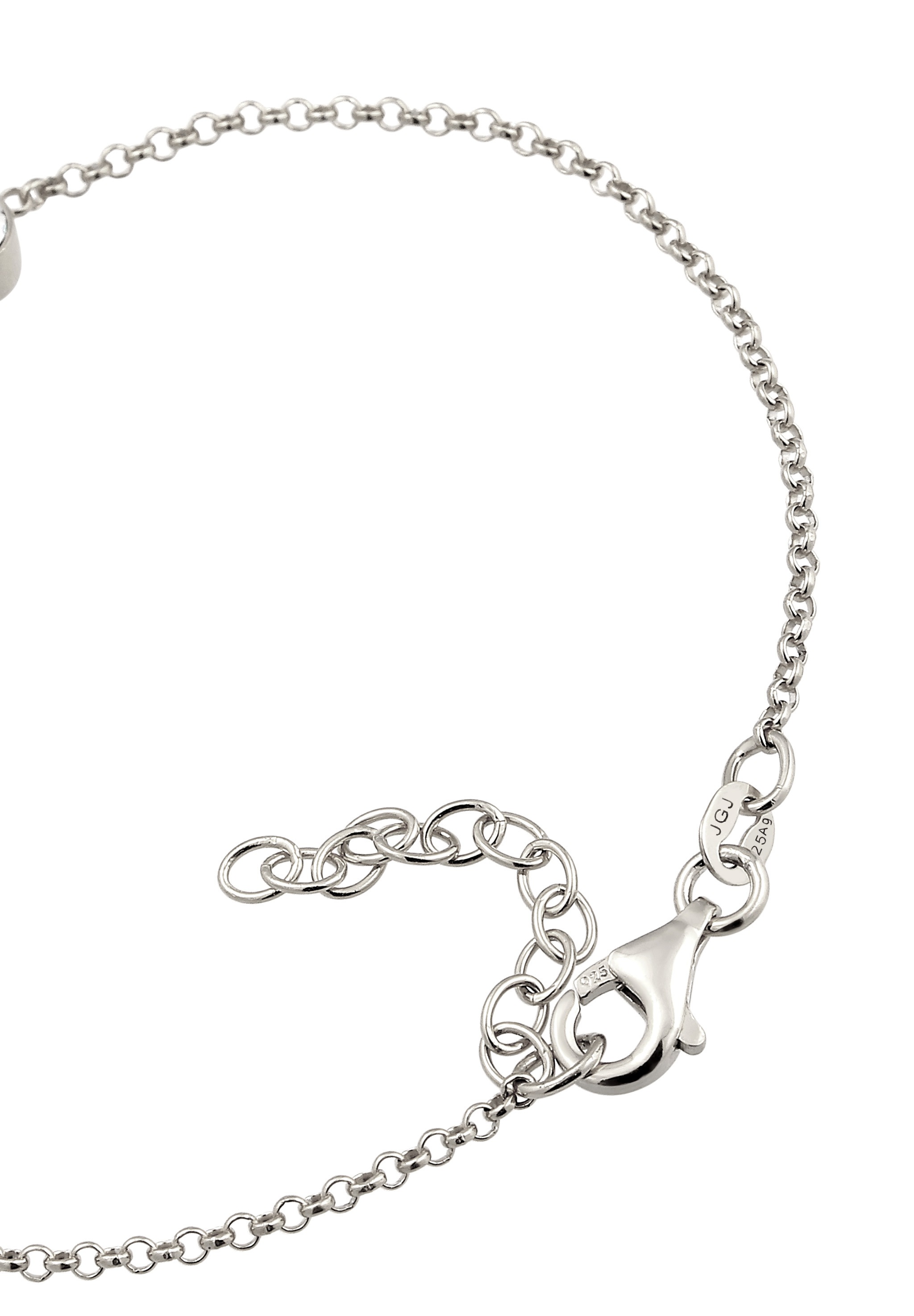 Elli Armkette »Armband Unendlichkeit Infinity 925 Sterling Silber, mit Kristallen von Swarovski®«