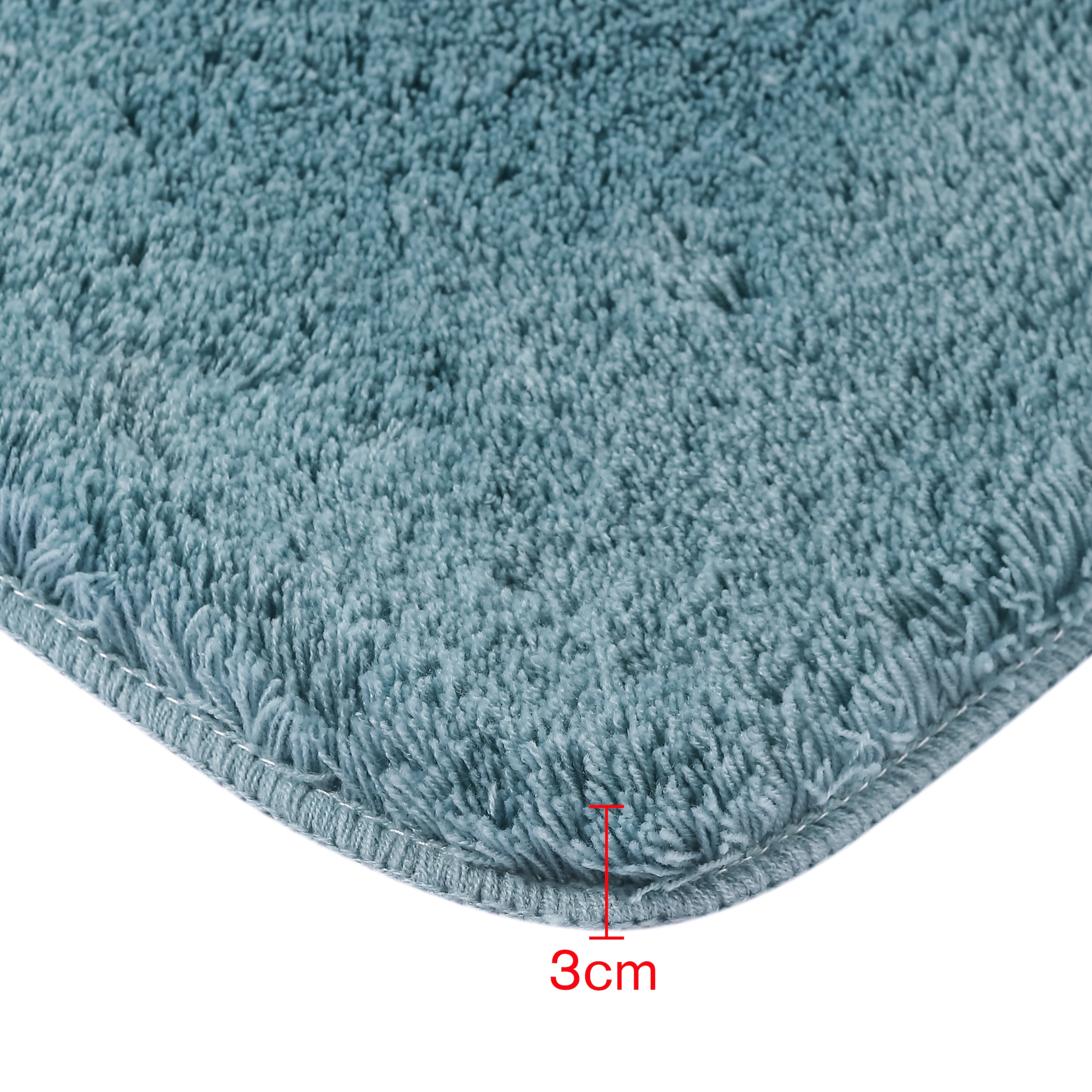 Möve Badematte »Loft, Badvorleger, Badezimmer Teppich« Höhe 30 mm rutschhemmend beschichtet fußbodenheizungsgeeignet | schnell trocknend | strapazierfähig Badteppich, Badematten auch als 2 teiliges Set & rund