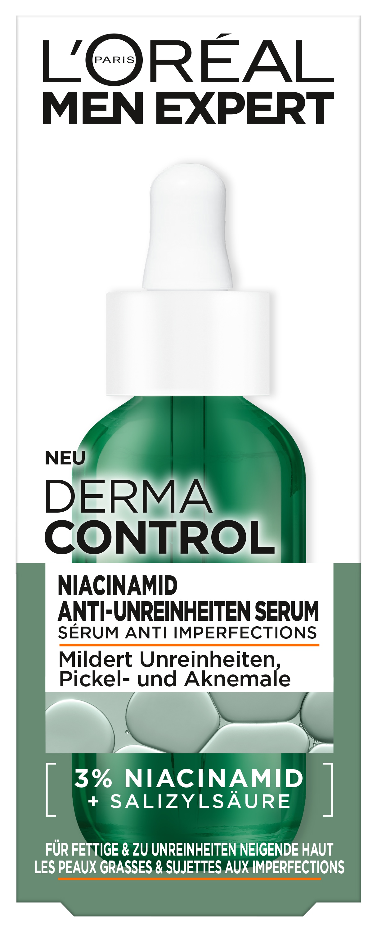 L'ORÉAL PARIS MEN EXPERT Pflegestift »L'Oréal Men Expert Derma Control Niacinamide Anti-Unreinheiten Serum«
