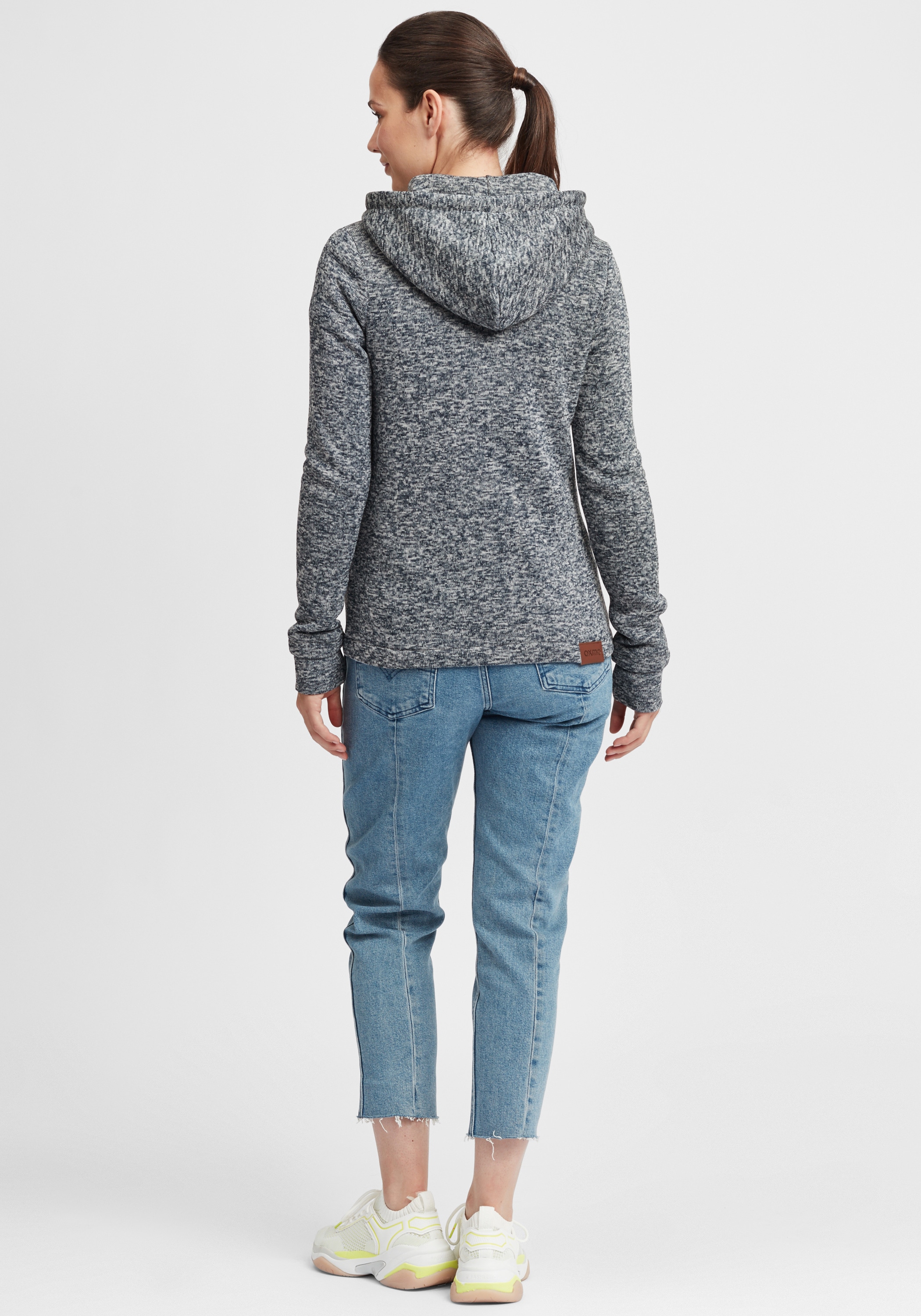 OXMO Strickfleecejacke »Strickfleecejacke OXThory«