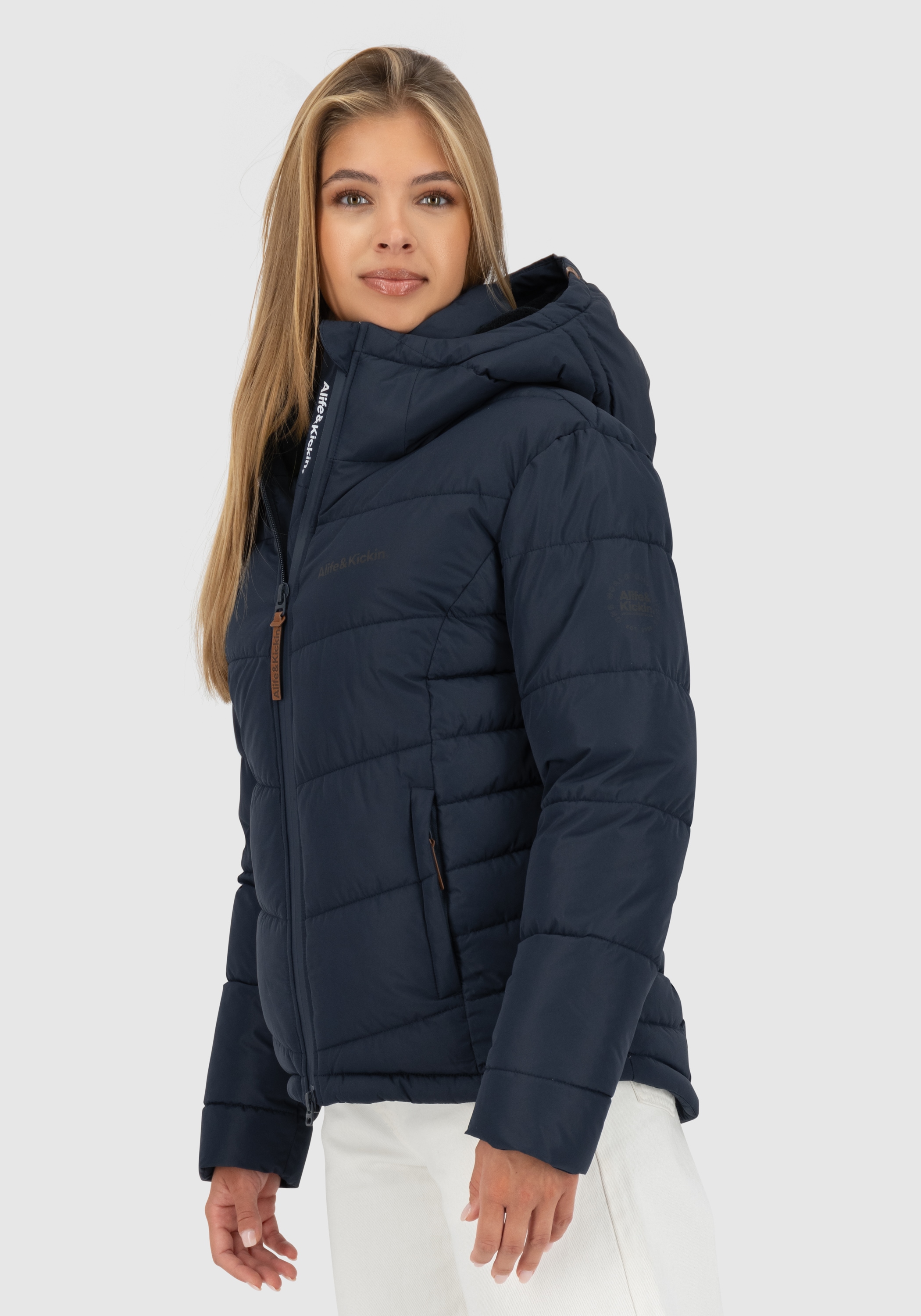 Alife & Kickin Steppjacke »JUANAAK A« mit Kapuze Pufferjacke mit ultraleichter Wattierung und hoher Wärmeleistung
