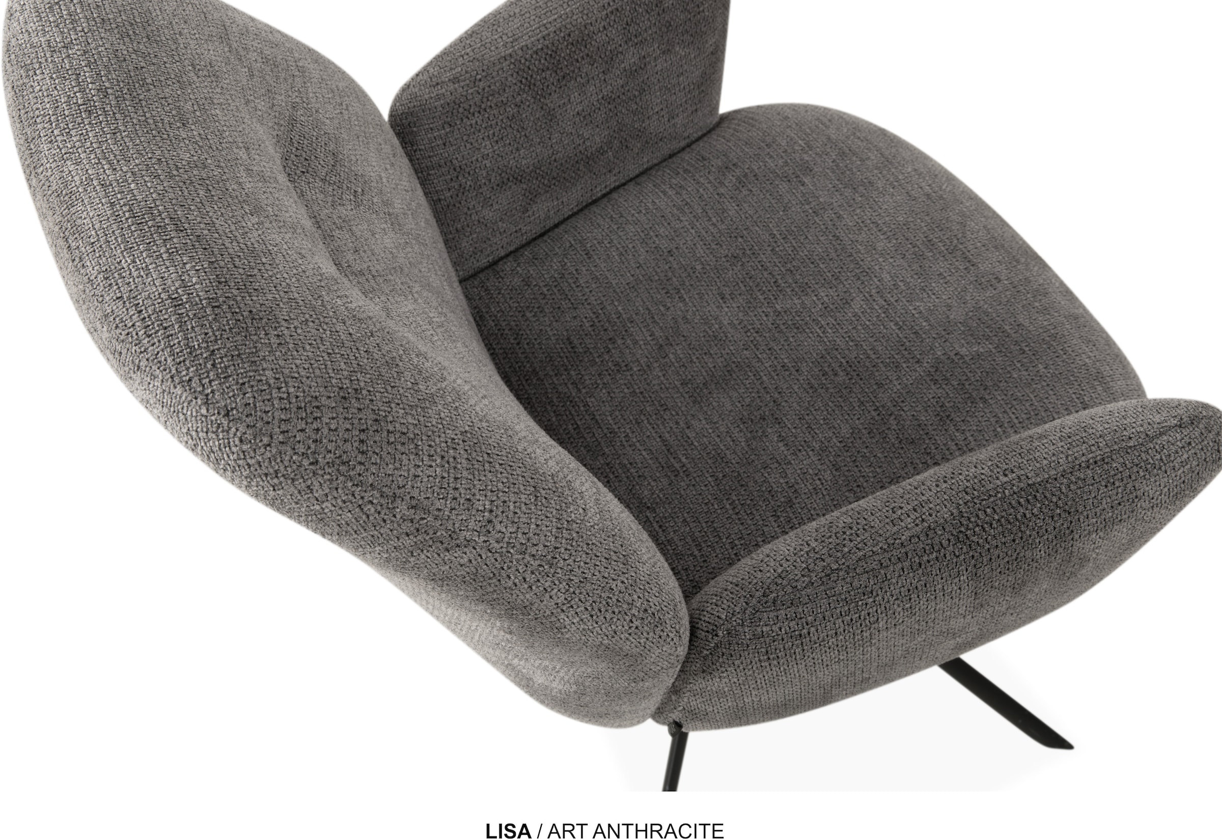 OMG Design Esszimmerstuhl »Lisa« (Set) 1 Stk.Drehstuhl mit auto-return, Armlehnenstuhl